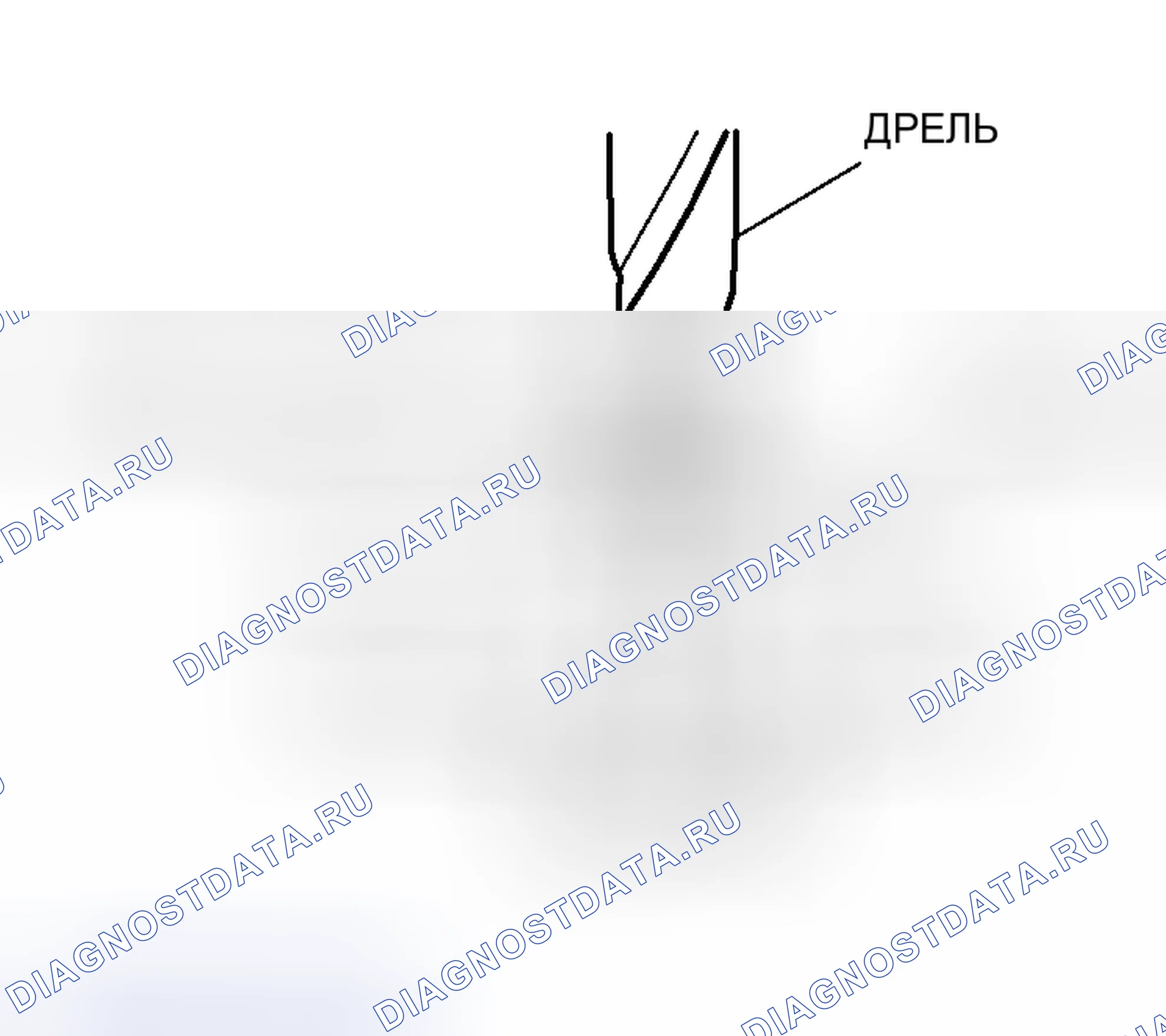 Рис. 3: < > СНЯТИЕ ЗАКЛЕПОК А / ЗАКЛЁПОК В. Mitsubishi Outlander I