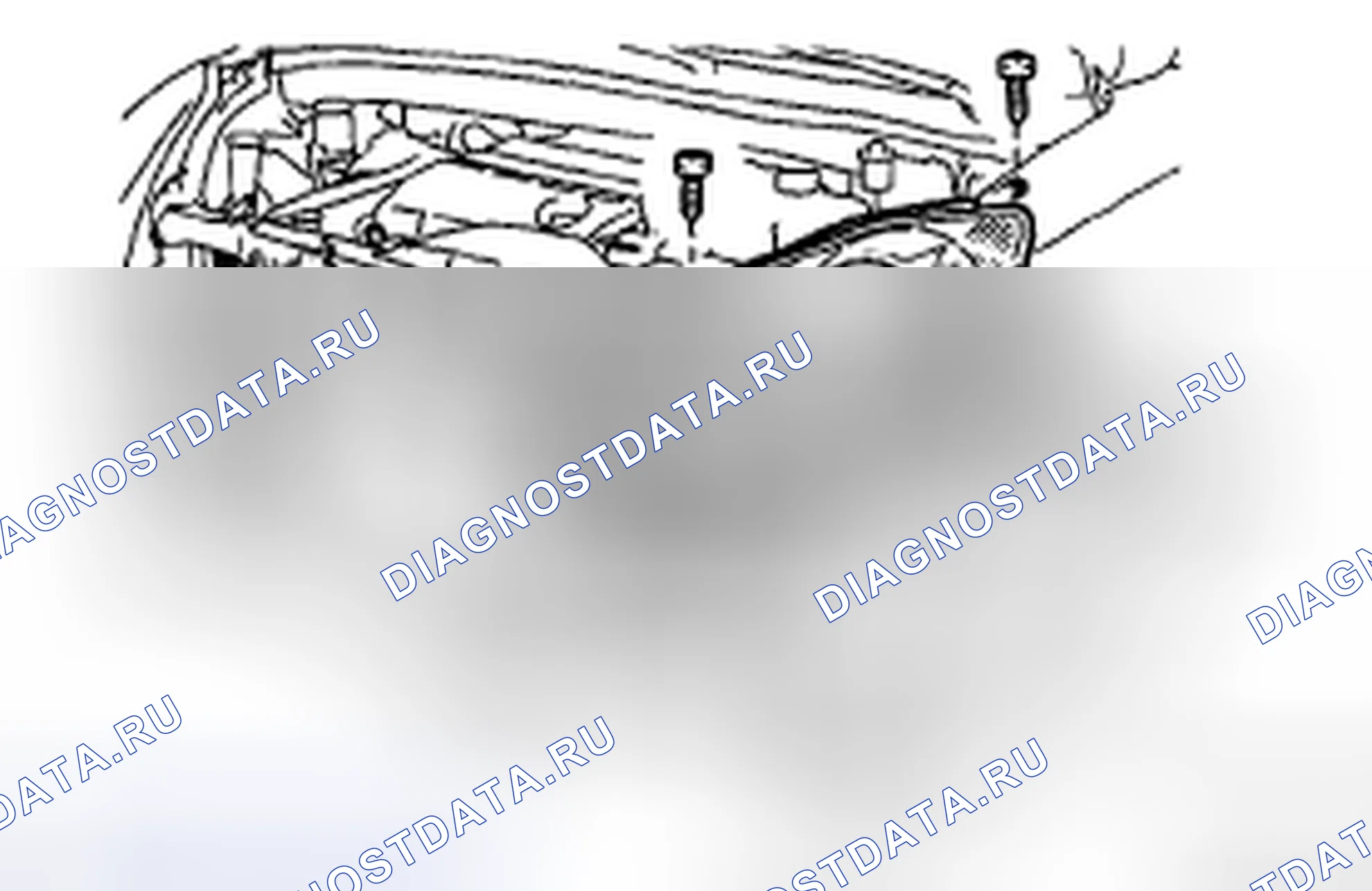 Рис. 47: ДЕМОНТАЖ. Toyota Sienna II рестайлинг