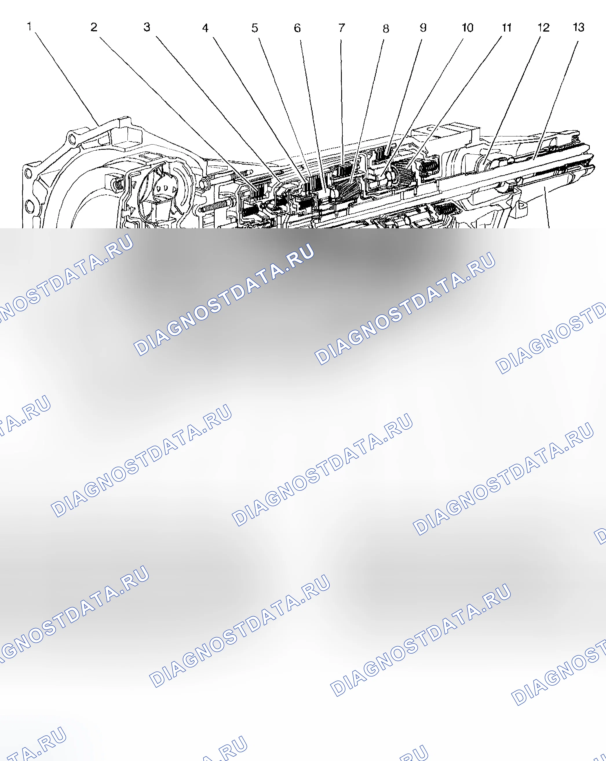 Рис. 395: Расположение компонентов. Chevrolet Suburban K1500 GMT800