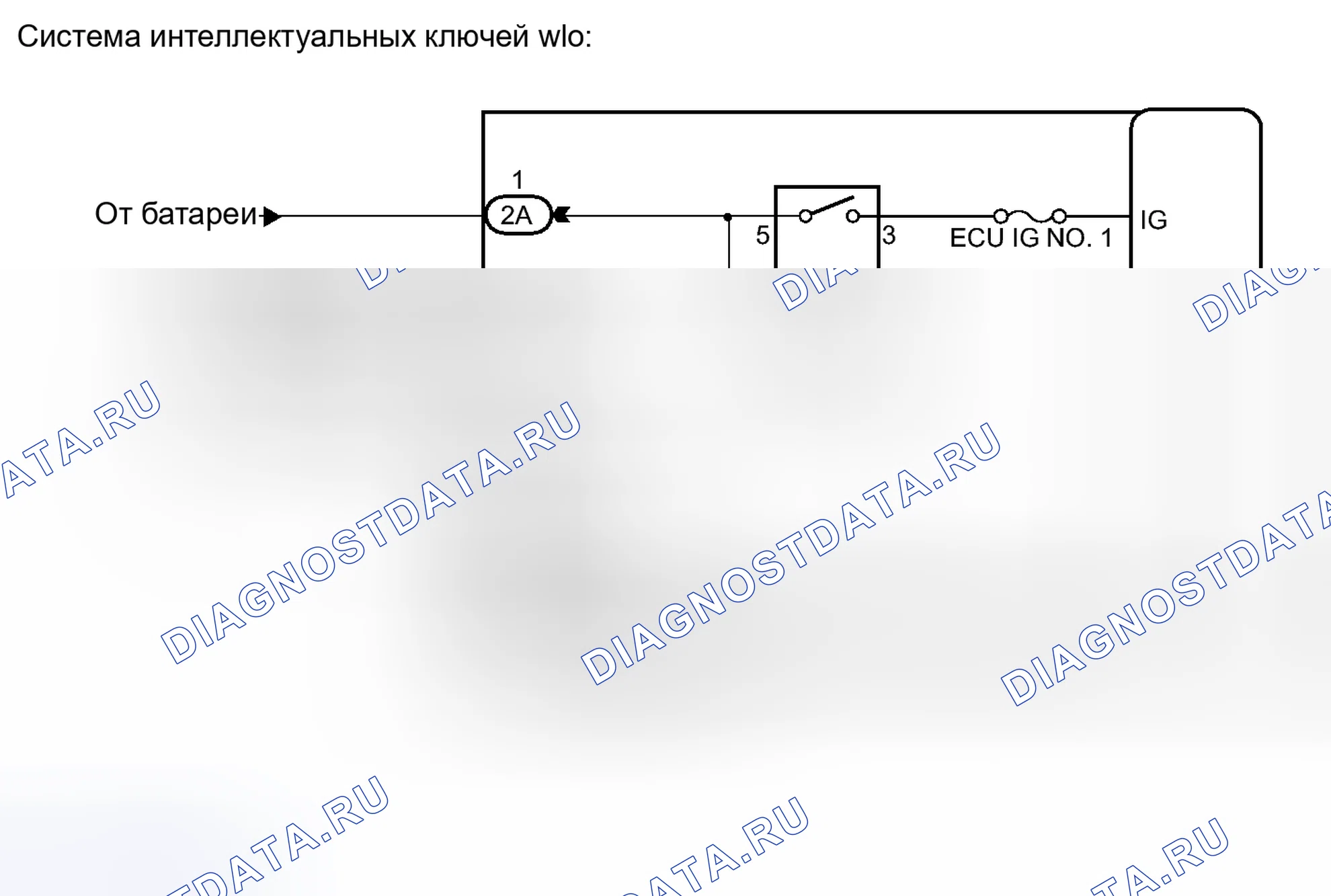 Рис. 1: электросхема. Toyota Venza I рестайлинг