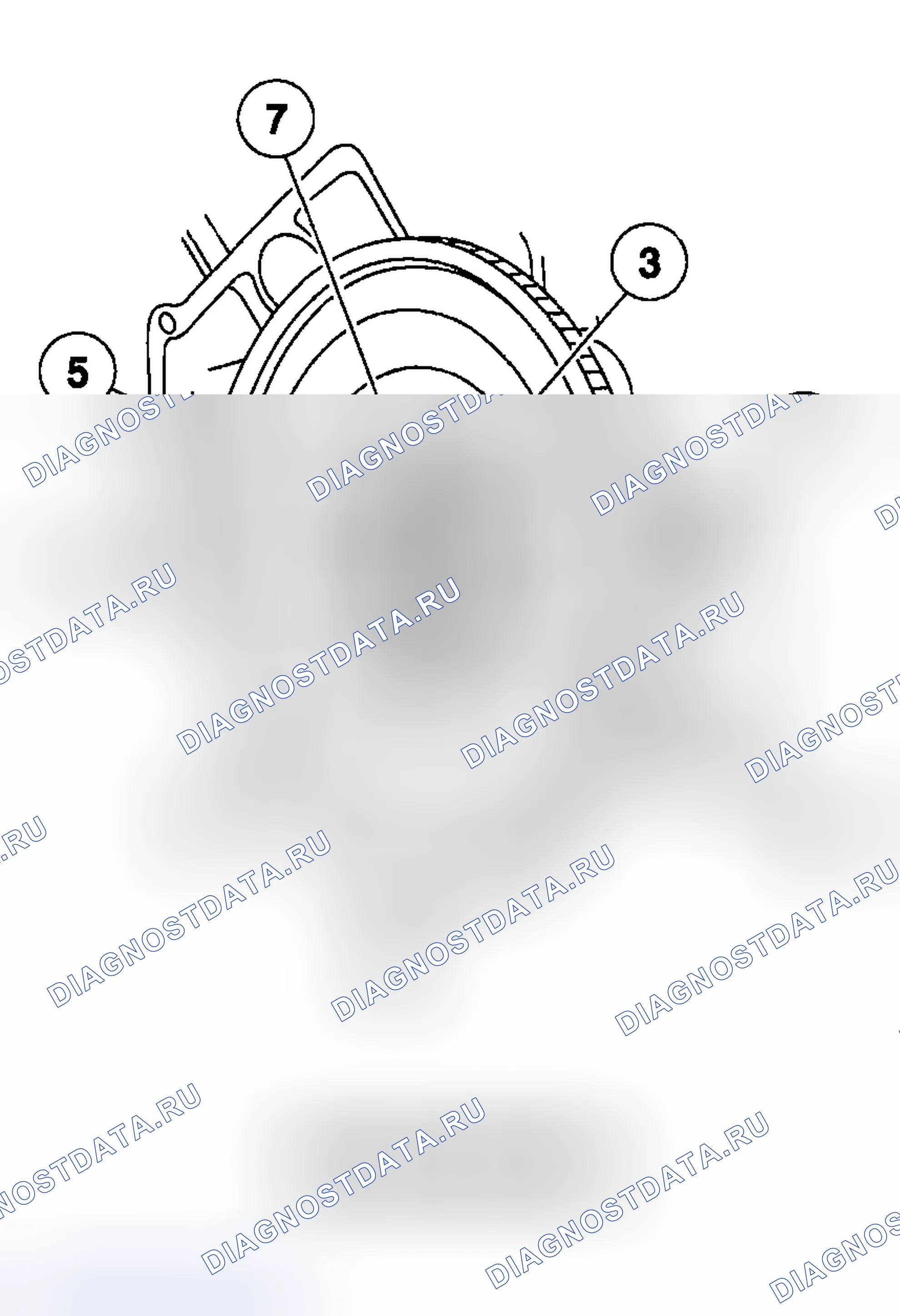 Рис. 3228: Установка. Ford Pickup F250 Super Duty I