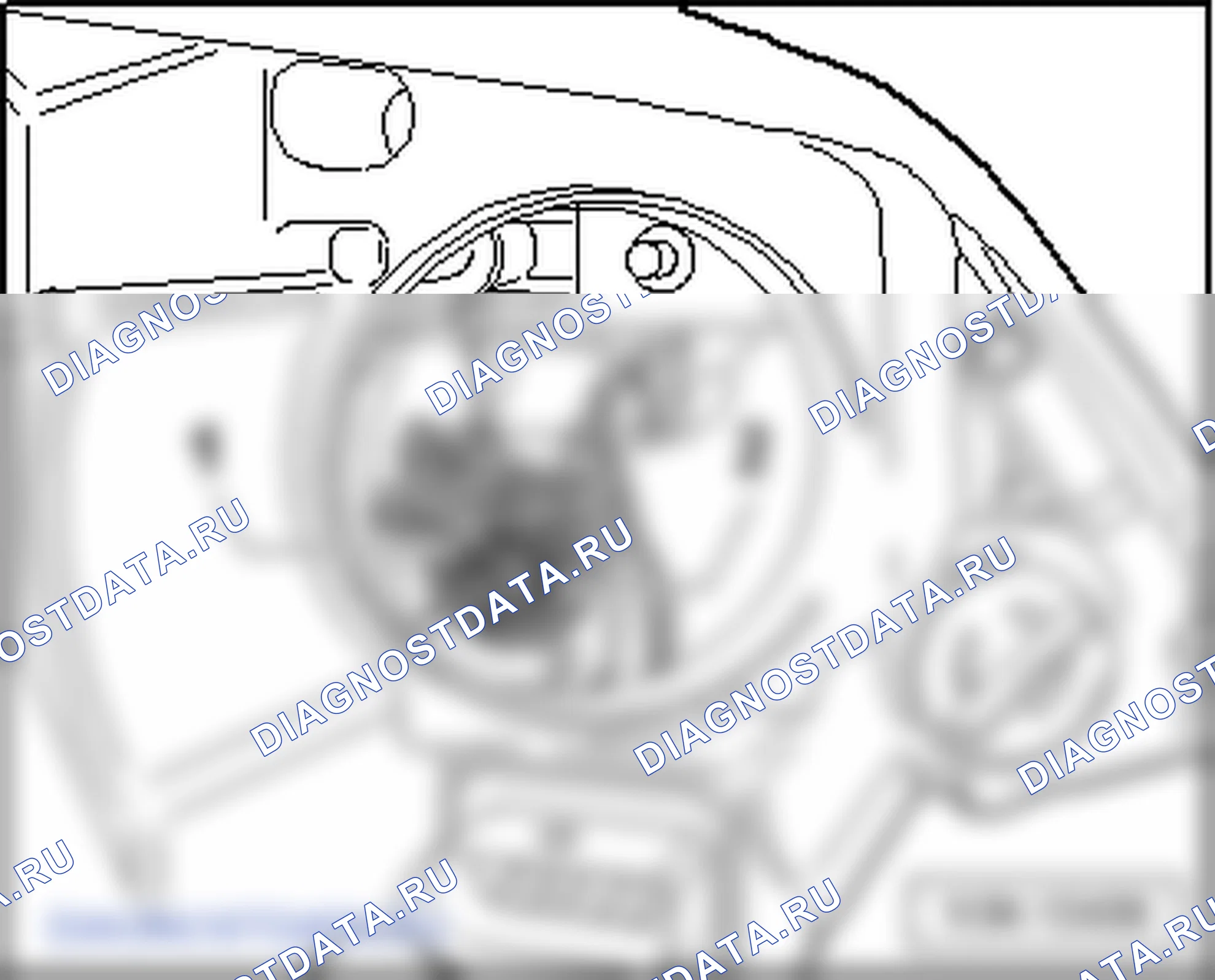 Основные фары. Volkswagen Golf Plus I