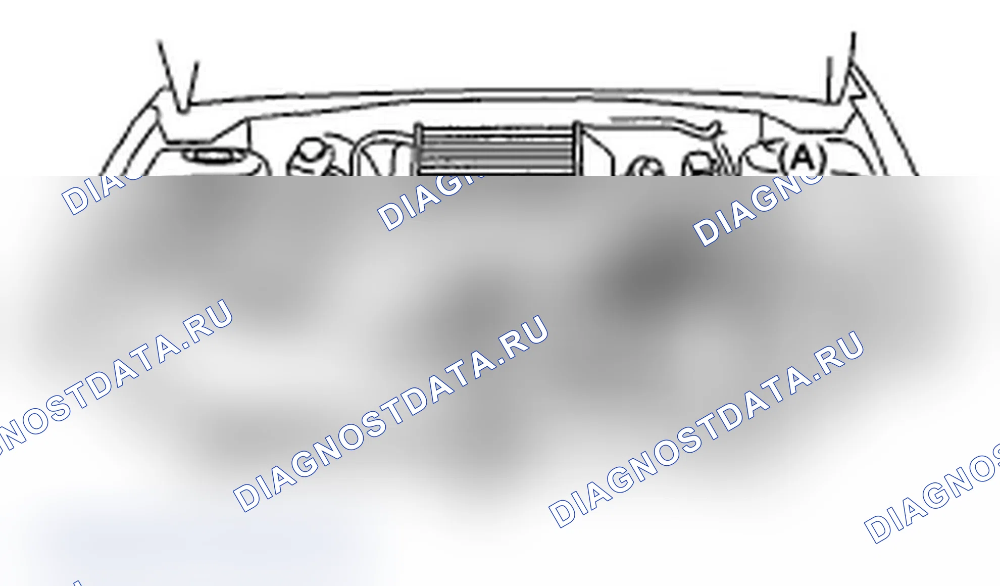 Рис. 137: ЛИНИЯ КОНДИЦИОНИРОВАНИЯ ВОЗДУХА. Subaru Impreza WRX GH