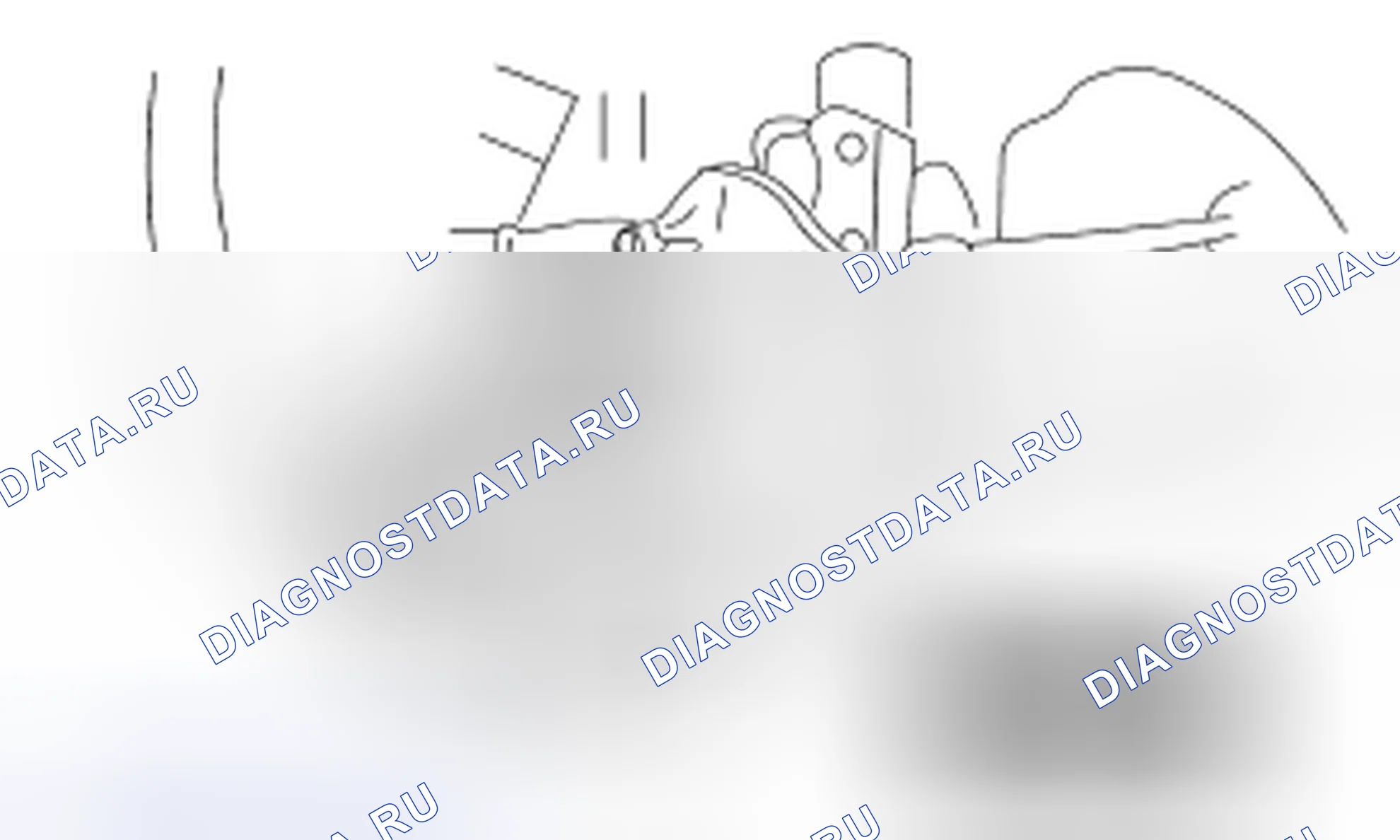 Рис. 9: Ступица колеса, проверка поворотного кулака. Hyundai Matrix I рестайлинг