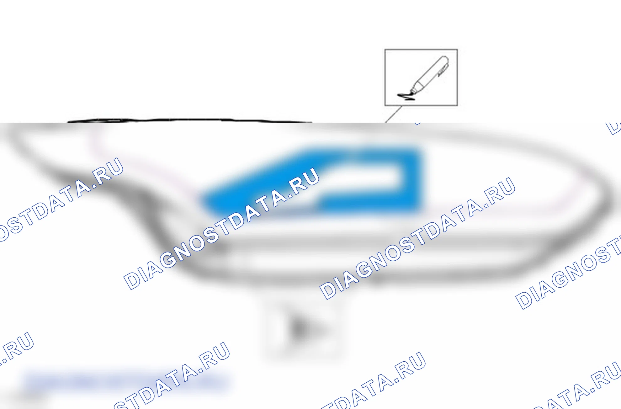 Закрывание участков фар. Ford Transit Connect II