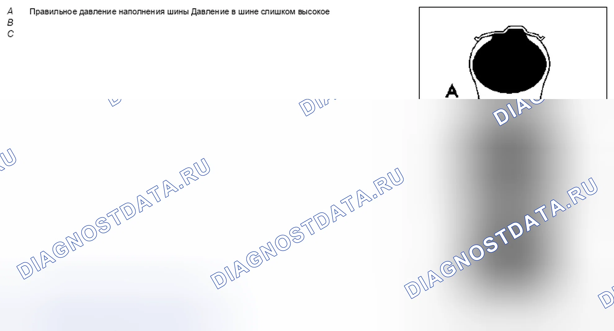 Рис. 101: Корректное давление в шине - AP40.15-P-4061MCU. Kia Soul I