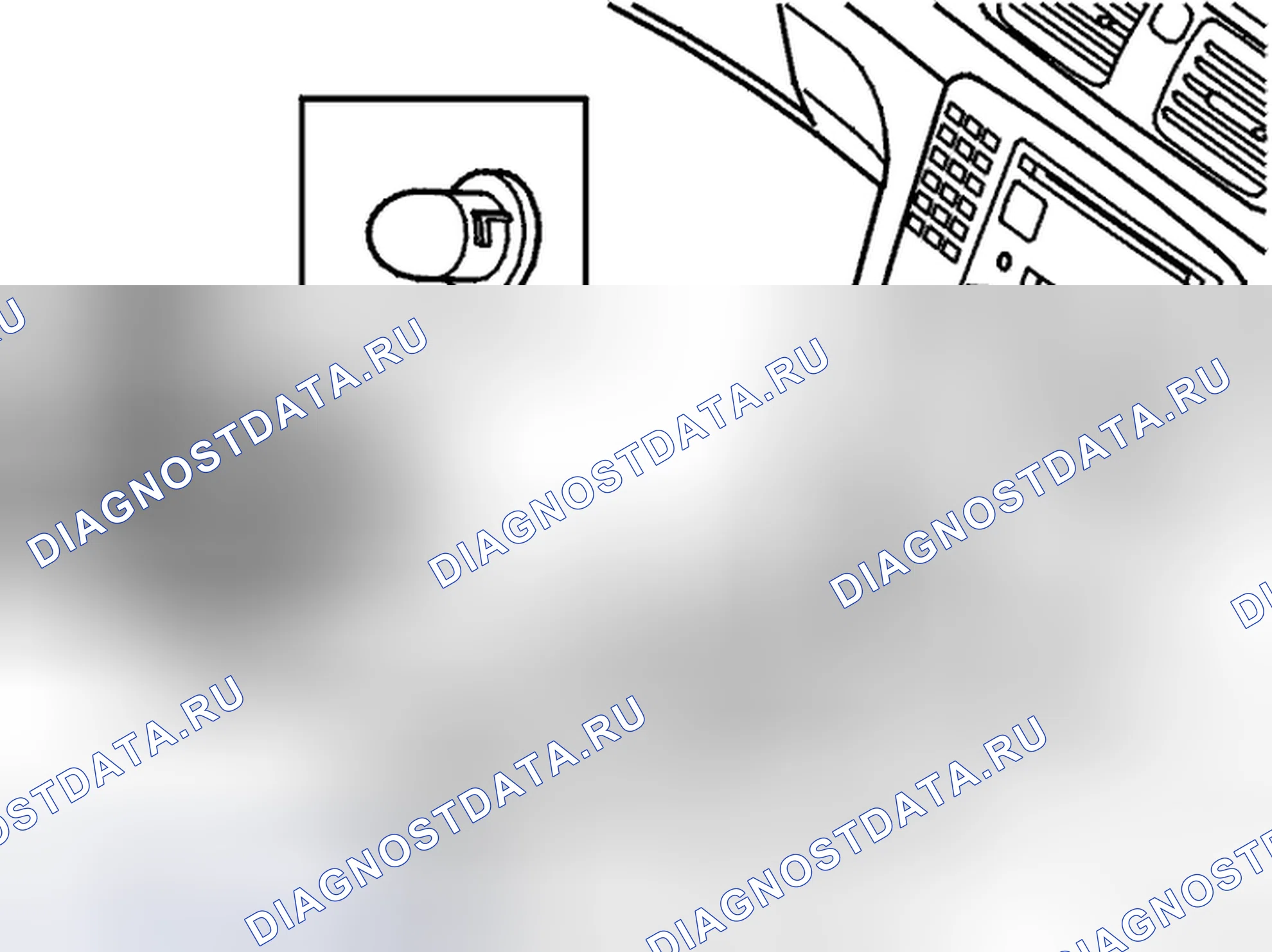Рис. 21: Контрольные лампы. Volvo S80 I