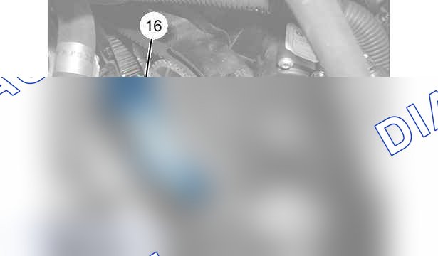 Снятие - установка: ремень ГРМ — b1em069d. Citroen Nemo I