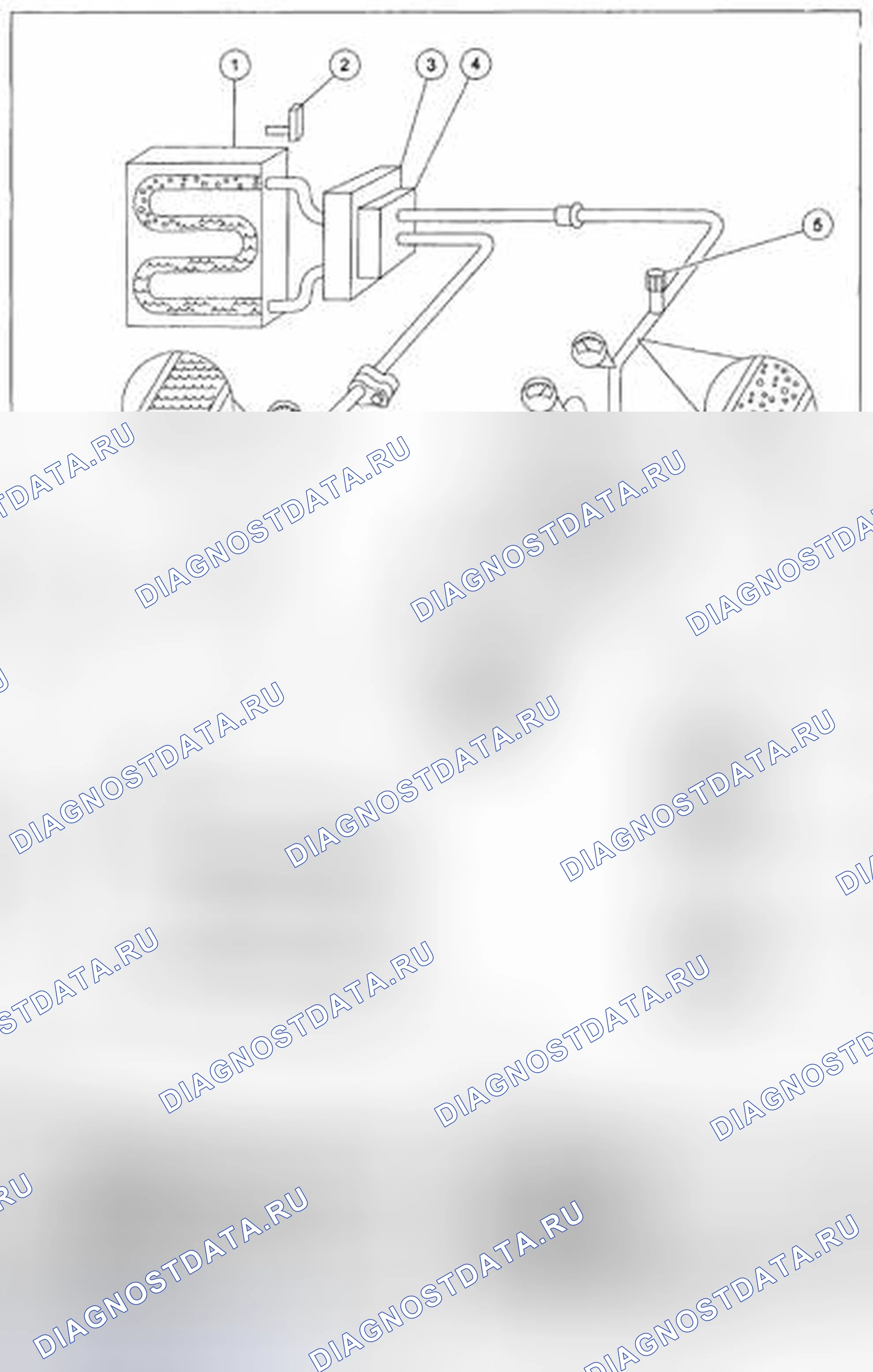 Рис. 19: Холодильный цикл. Mazda Tribute II