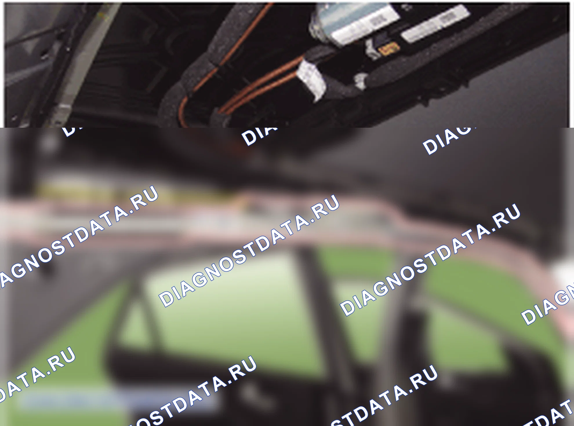 Снятие модуля навесной подушки безопасности (CAB). Hyundai i20 GB