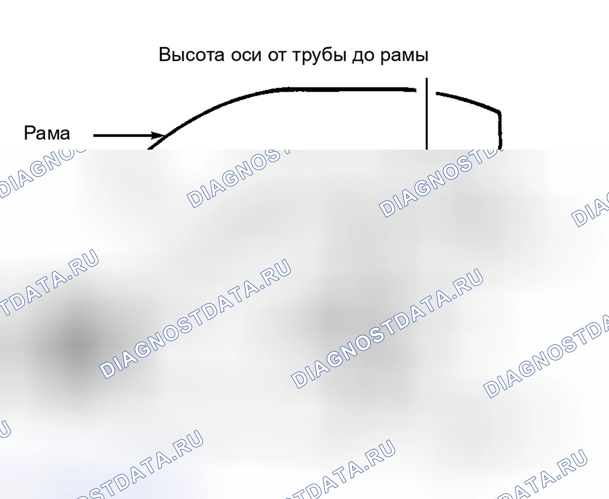 Рис. 4: ВЫСОТА ХОДА И УГОЛ УНИВЕРСАЛЬНОГО ШАРНИРА. Hyundai Verna II