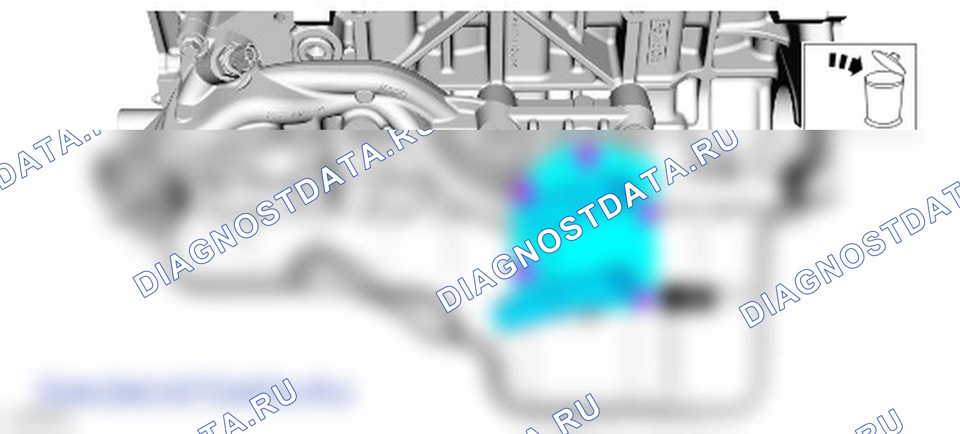 Разборка двигатель. Ford Mustang VI