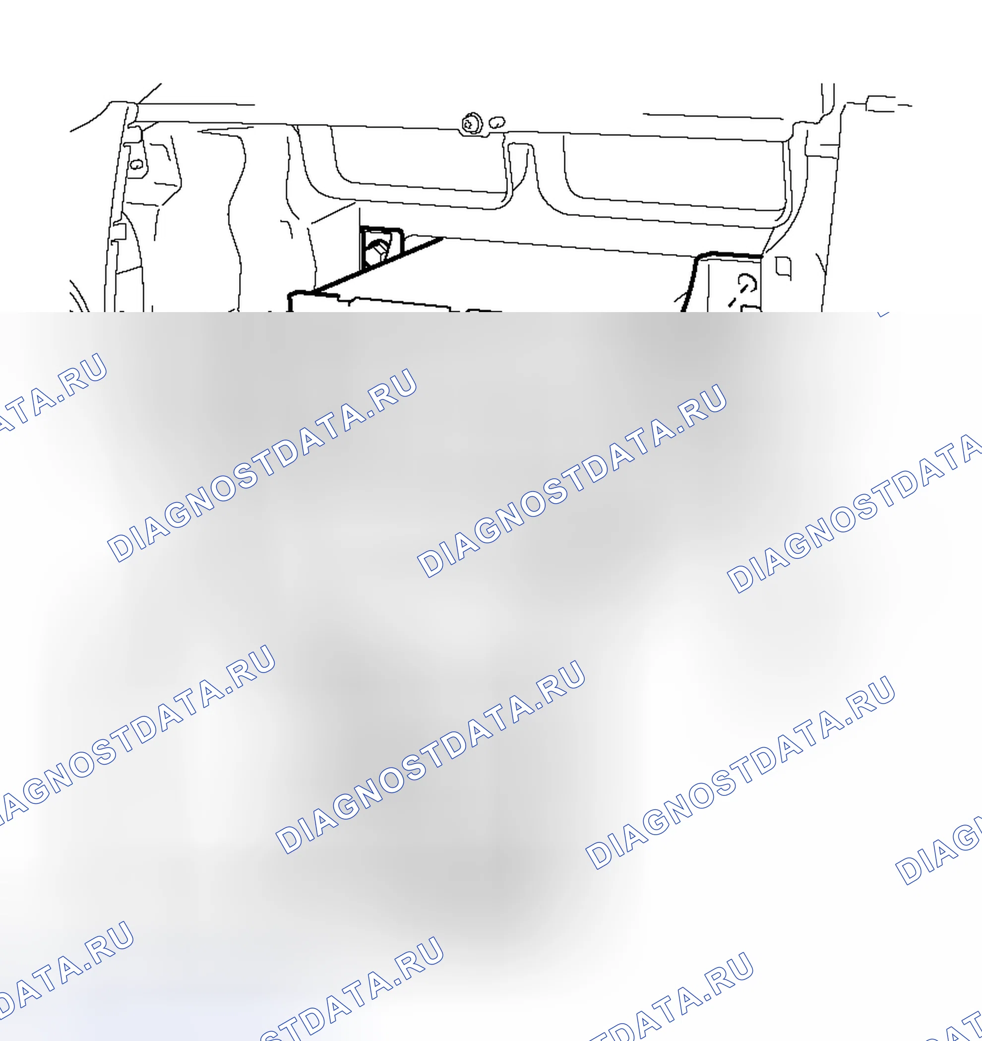 Рис. 54: ДЕМОНТАЖ. Toyota Avalon XX30