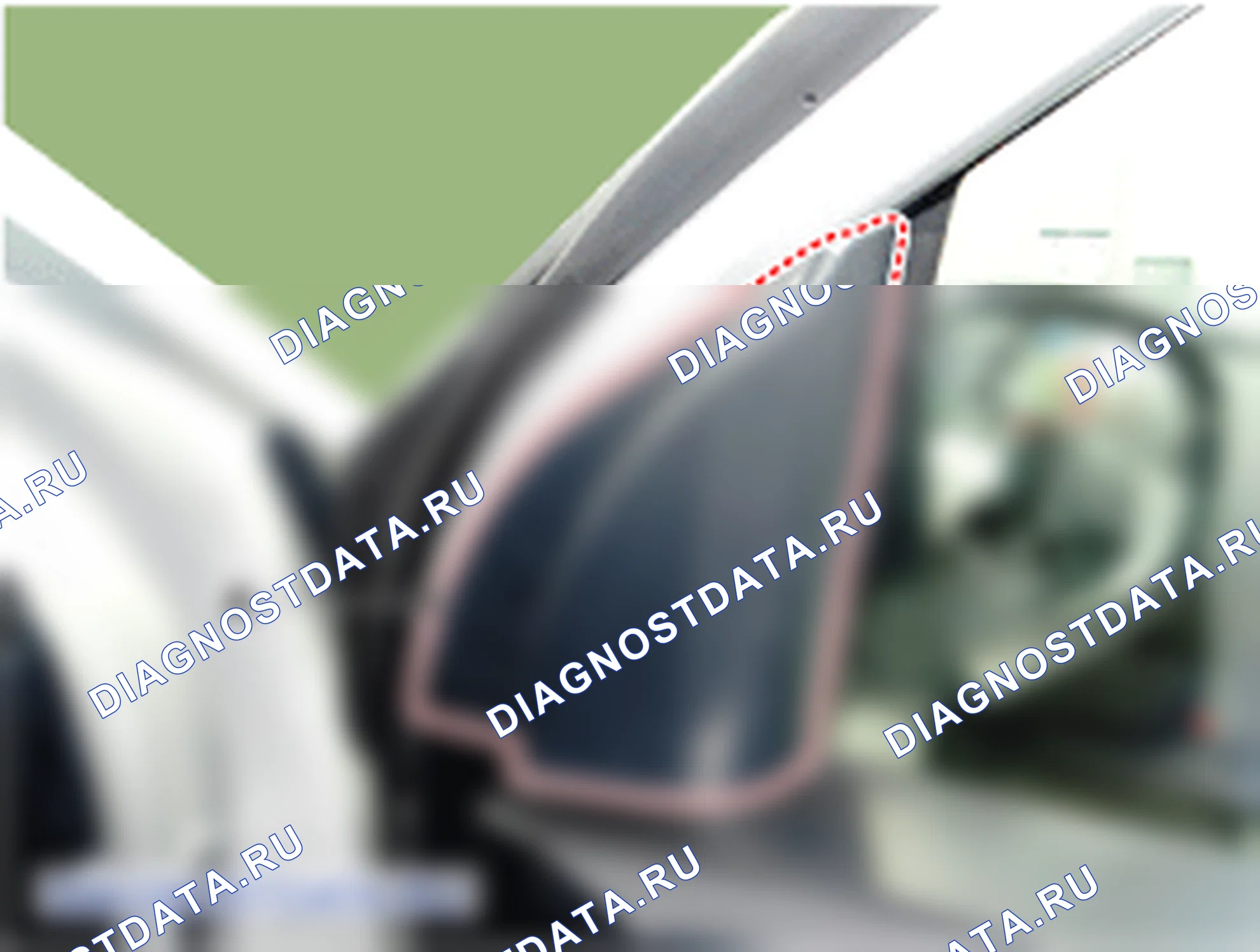 Проверка привода силового дверного зеркала. Hyundai i20 GB