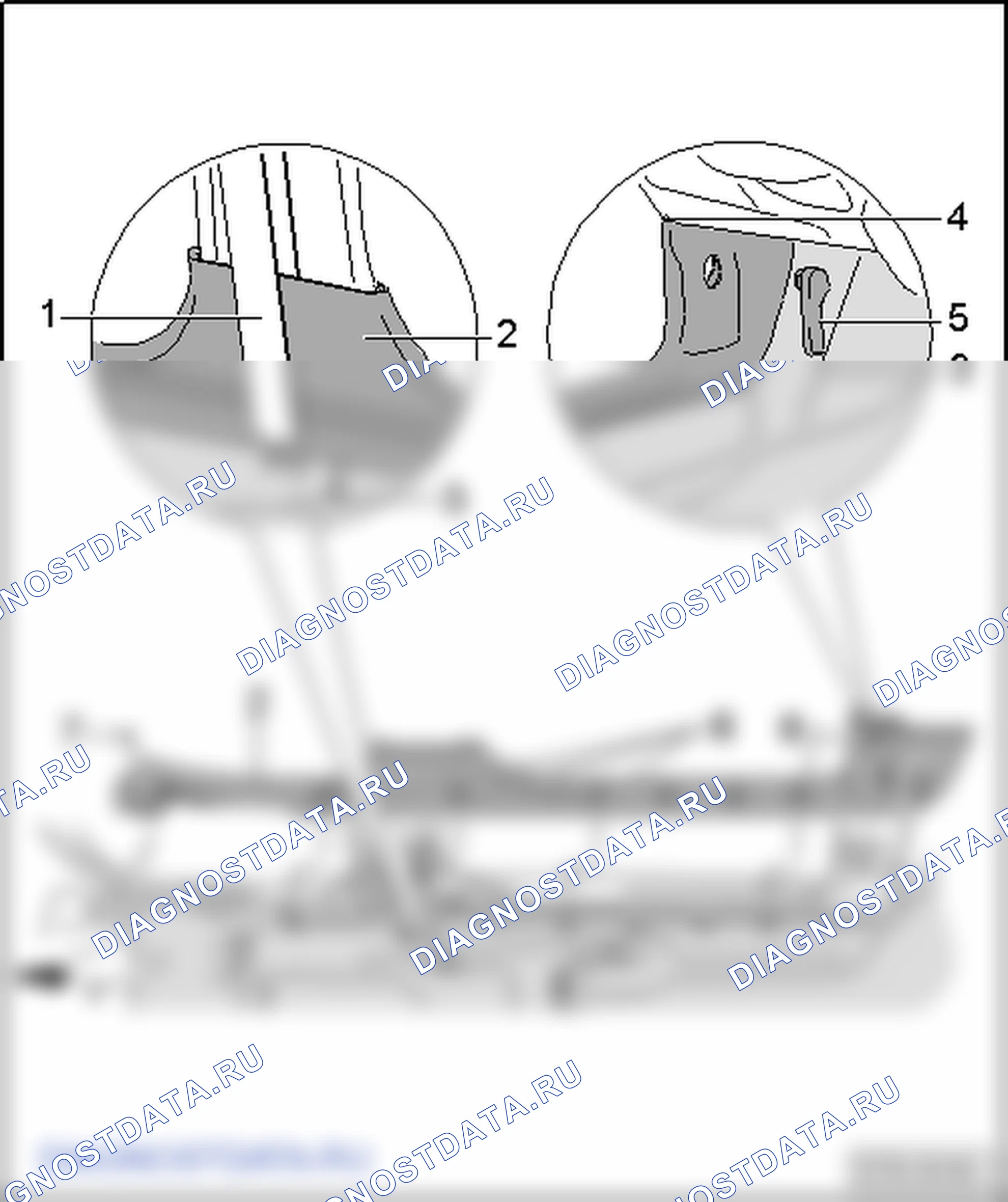 Колонны и боковые панели. SEAT Ibiza IV