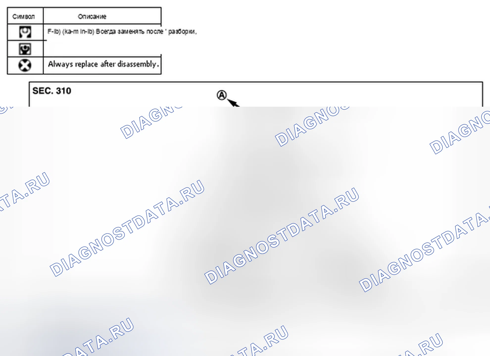 Рис. 68: AWD: Разнесенный вид. Infiniti FX35 II