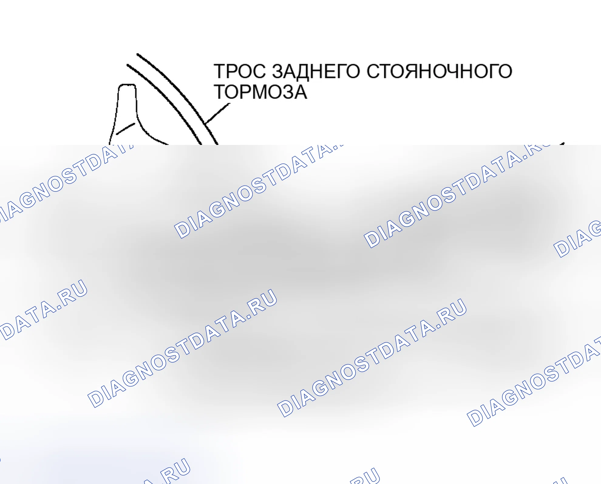 Рис. 56: Примечание по монтажу проводки датчика скорости заднего колеса ABS. Honda CR-V III рестайлинг