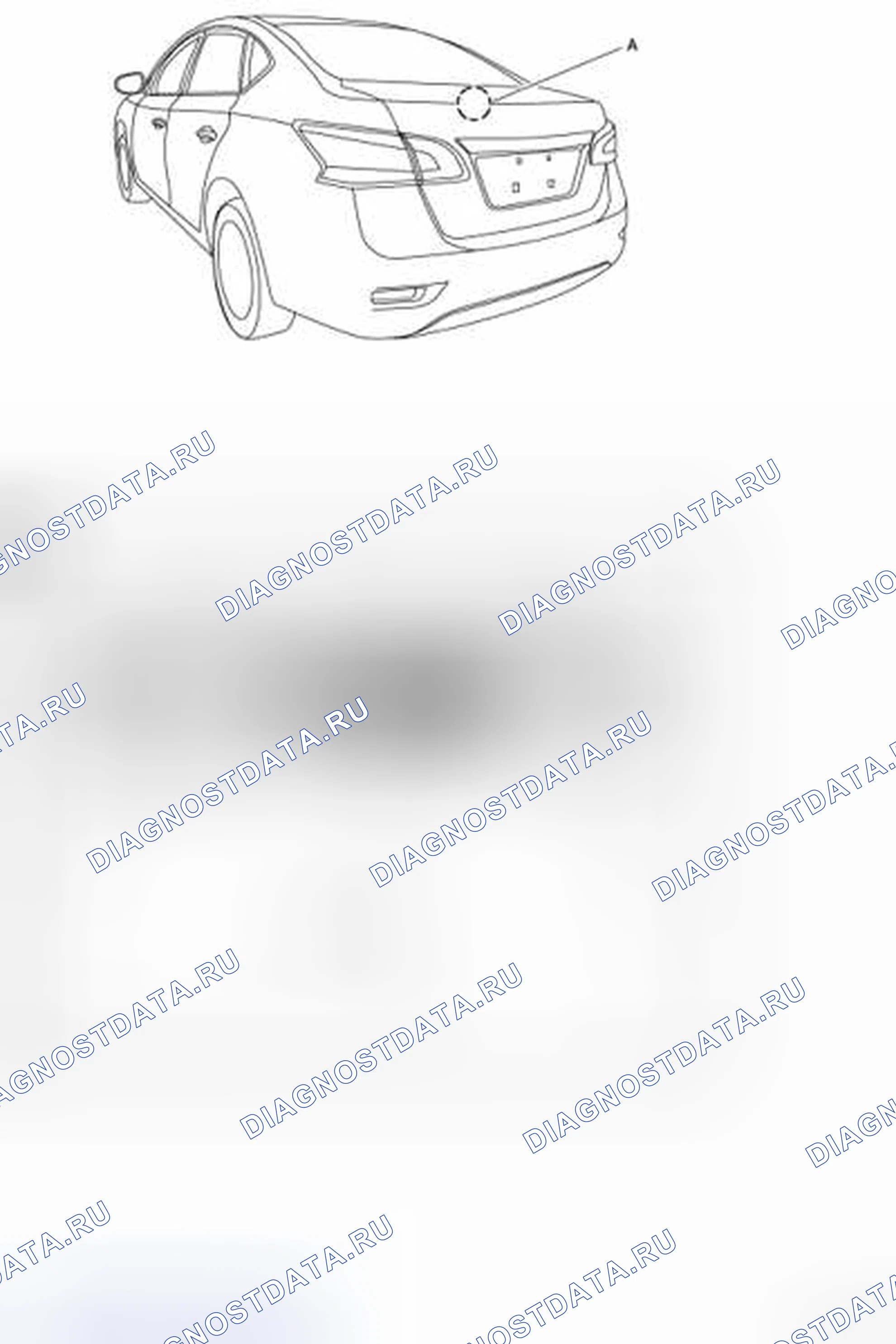 Рис. 49: БАГАЖНОЕ ОТДЕЛЕНИЕ. Nissan Sentra B17 рестайлинг