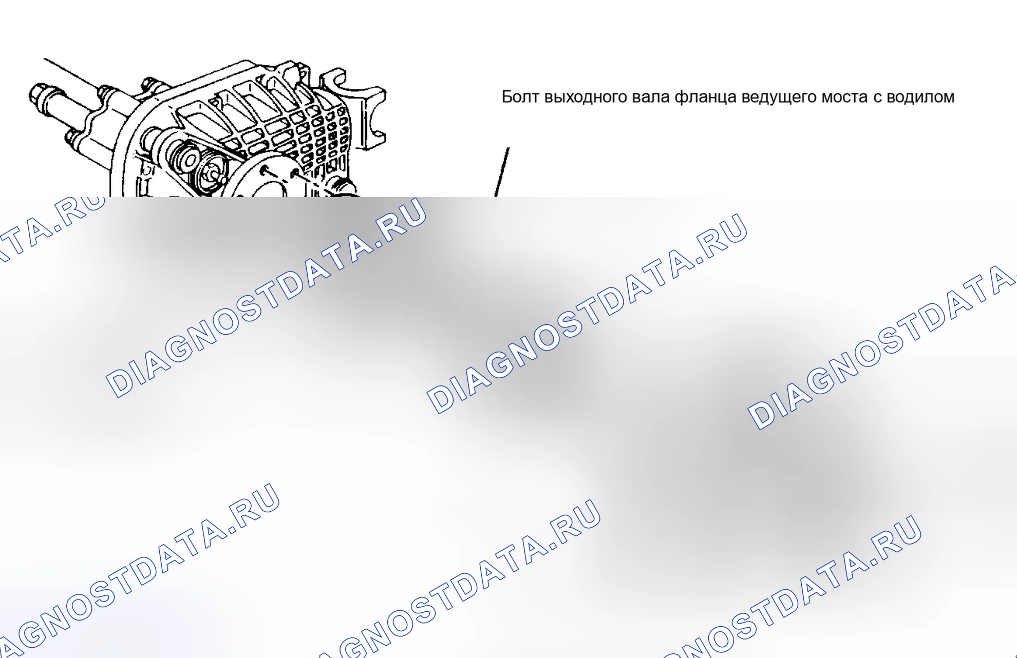 Рис. 22: ОПИСАНИЕ дифференциалов и приводов. GMC Pickup R2500 
