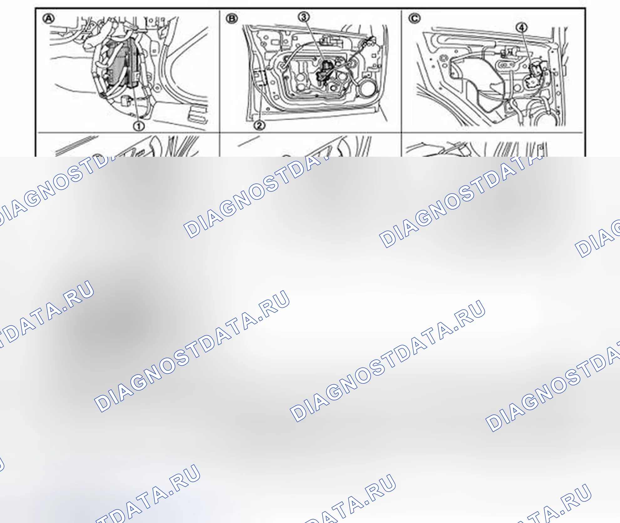 Рис. 51: Расположение компонентов. Infiniti FX35 II