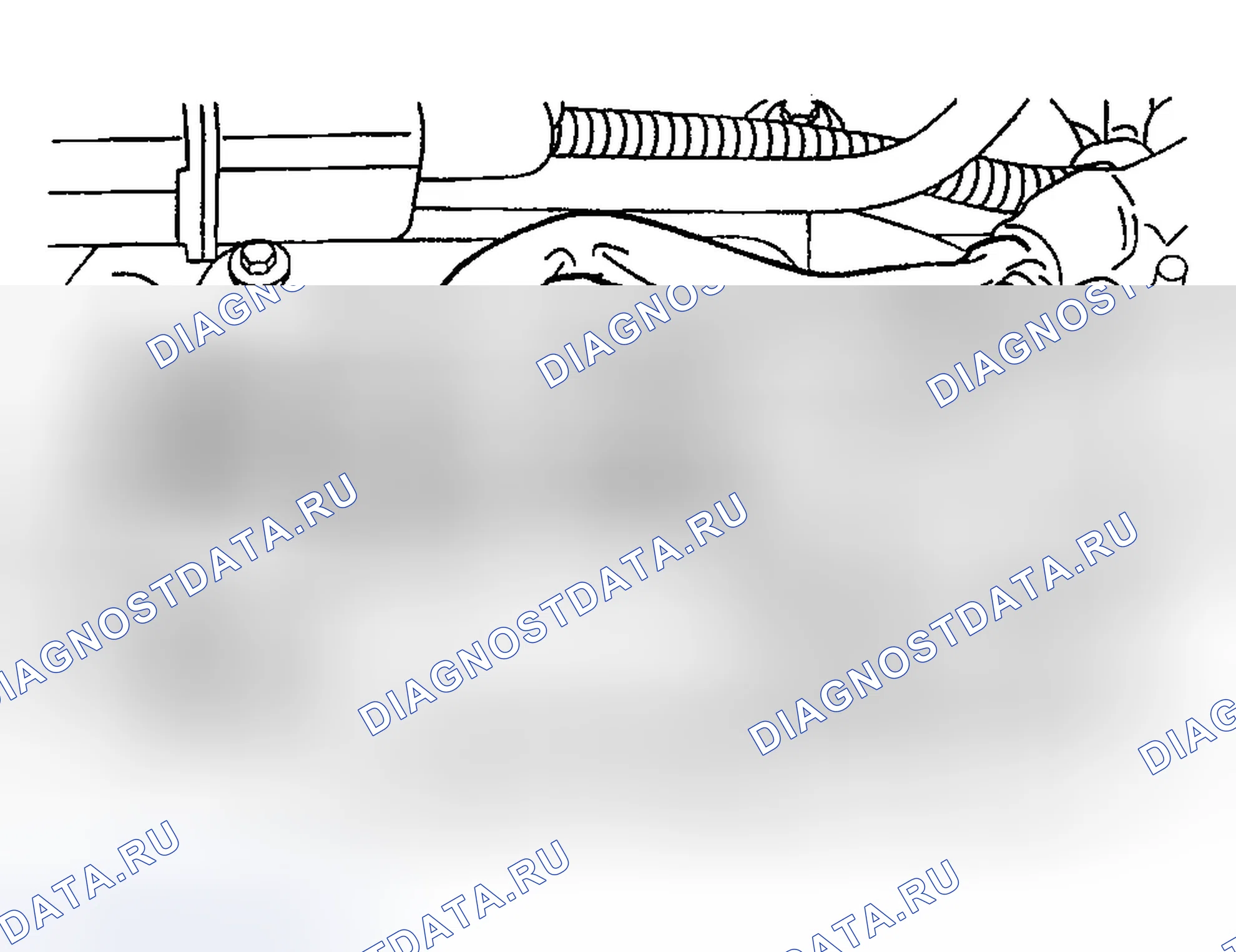 Рис. 740: Позиция 129: Опорный кронштейн генератора в сборе Примечание. Ford Explorer III