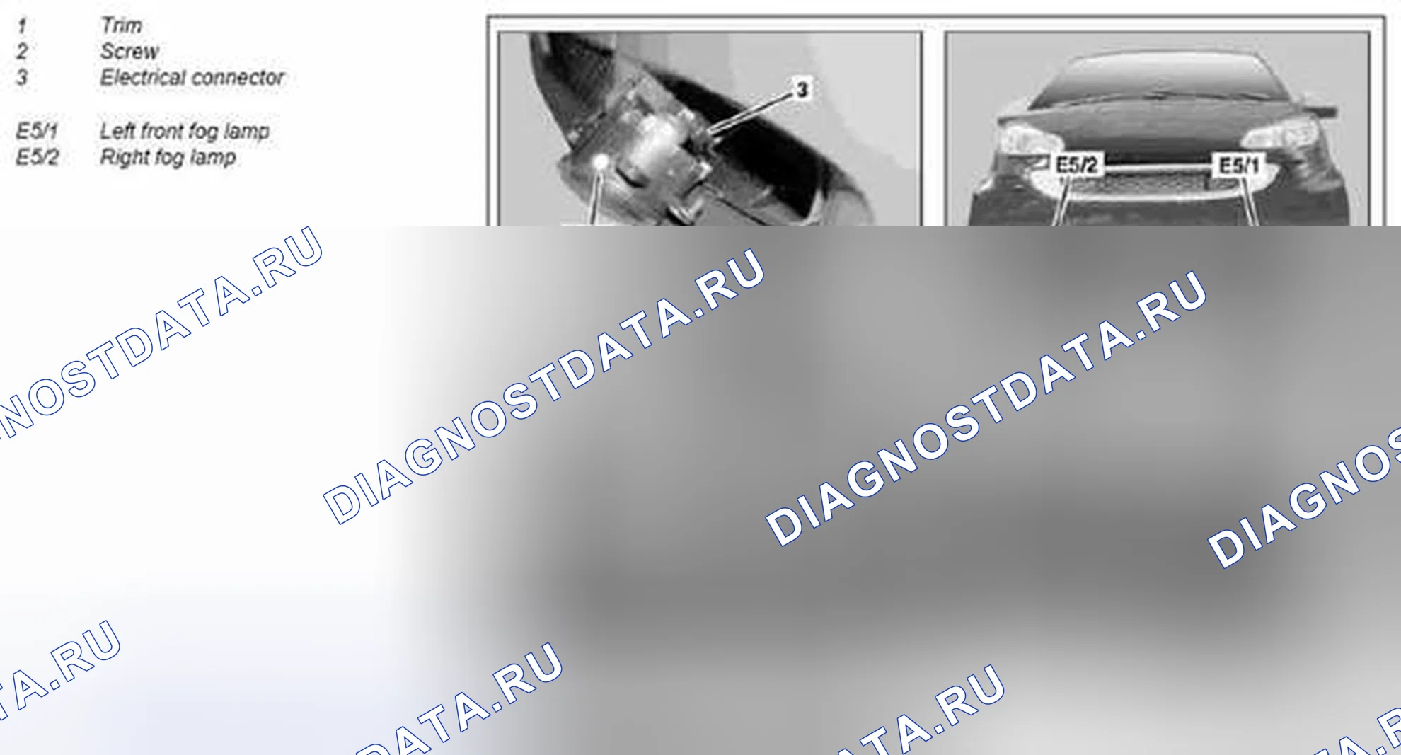 Рис. 46: Демонтаж / монтаж противотуманной фары - AR82.10-P-xtegx1 5103MCU. Kia Soul I