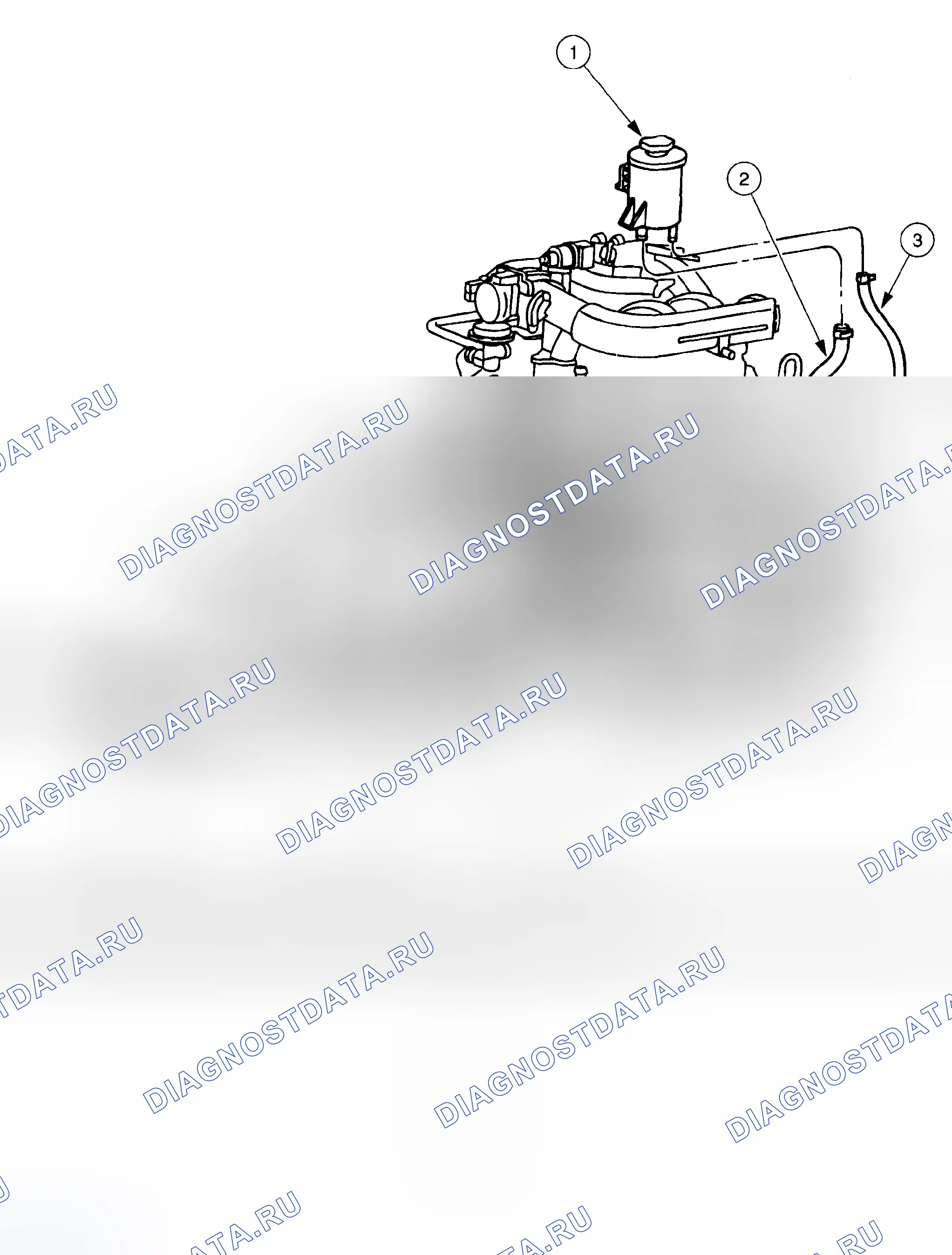 Рис. 338: Система рулевого управления. Ford Pickup F250 Super Duty I