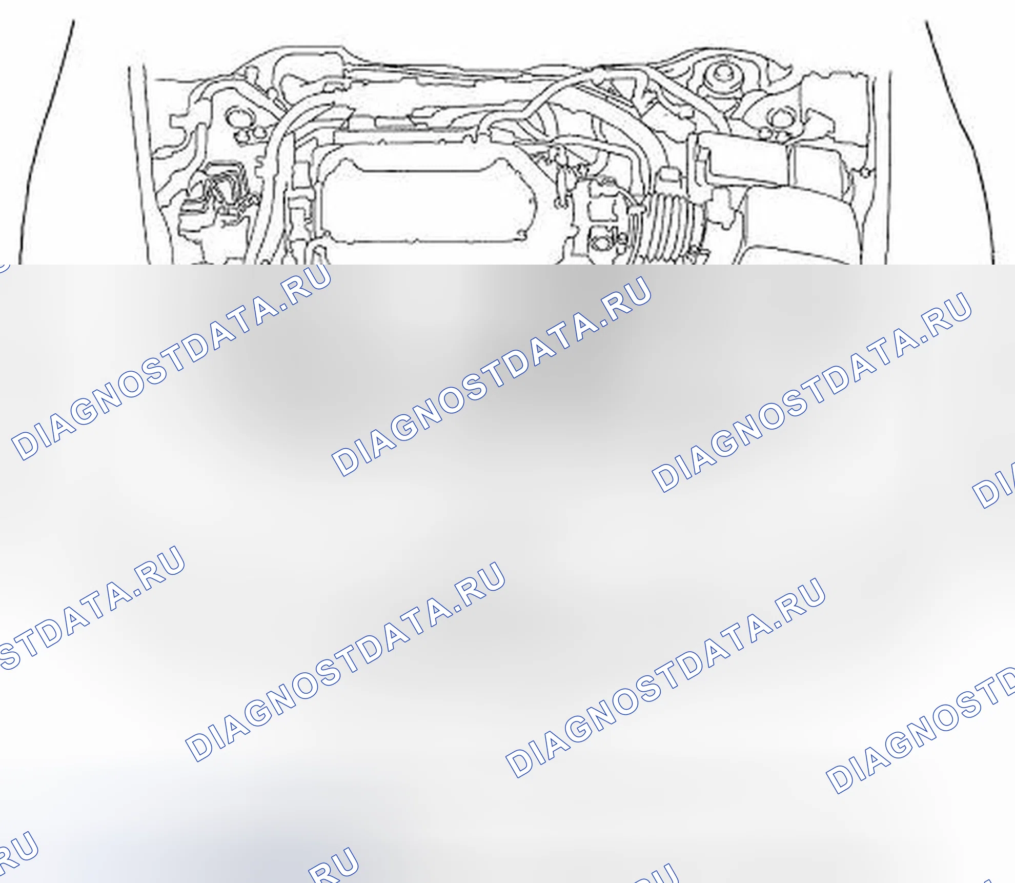 Рис. 194: Указатель расположения компонентов. Honda Accord VII рестайлинг