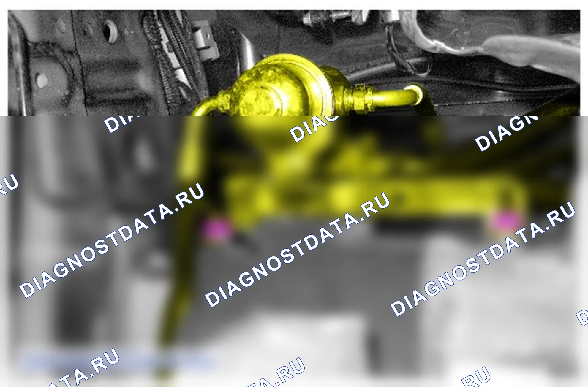 Как снять и установить испаритель газового топлива. Ford Grand C-MAX II