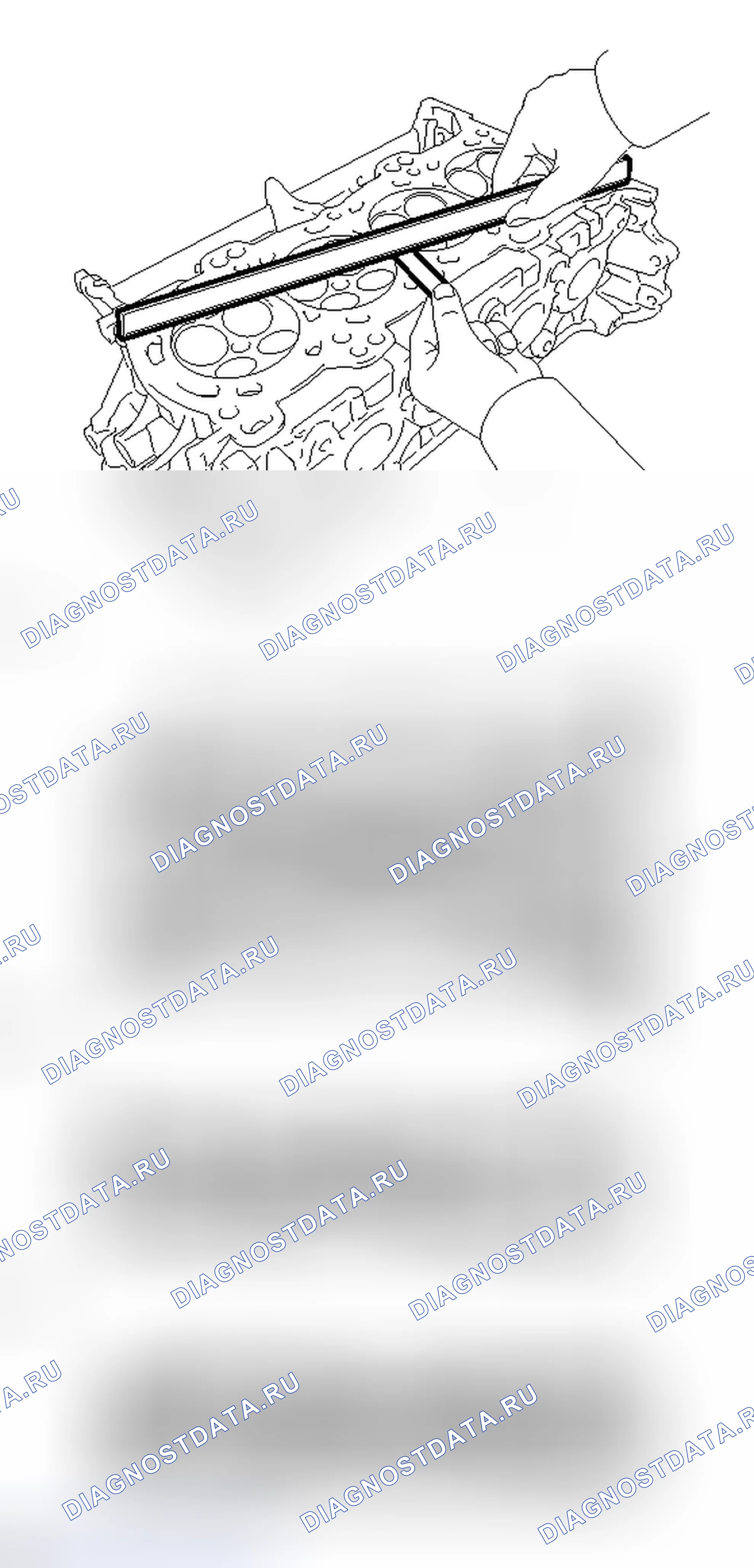 Рис. 725: ИНСПЕКЦИЯ [08 / 2013 -]. Toyota Venza I рестайлинг