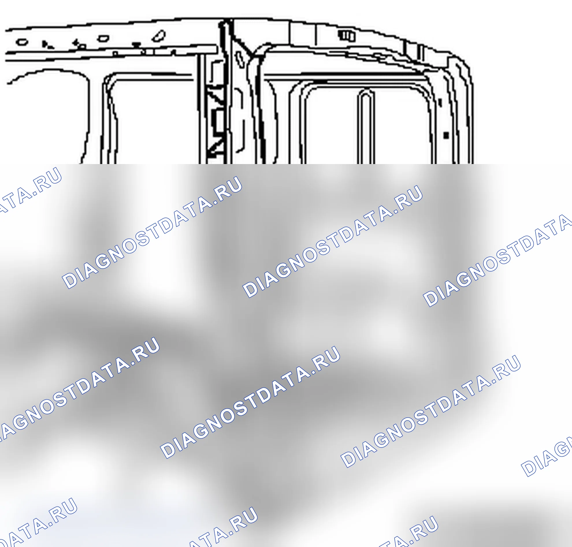 Замена наружной нижней части четвертой стойки (частичная). Opel Vivaro A