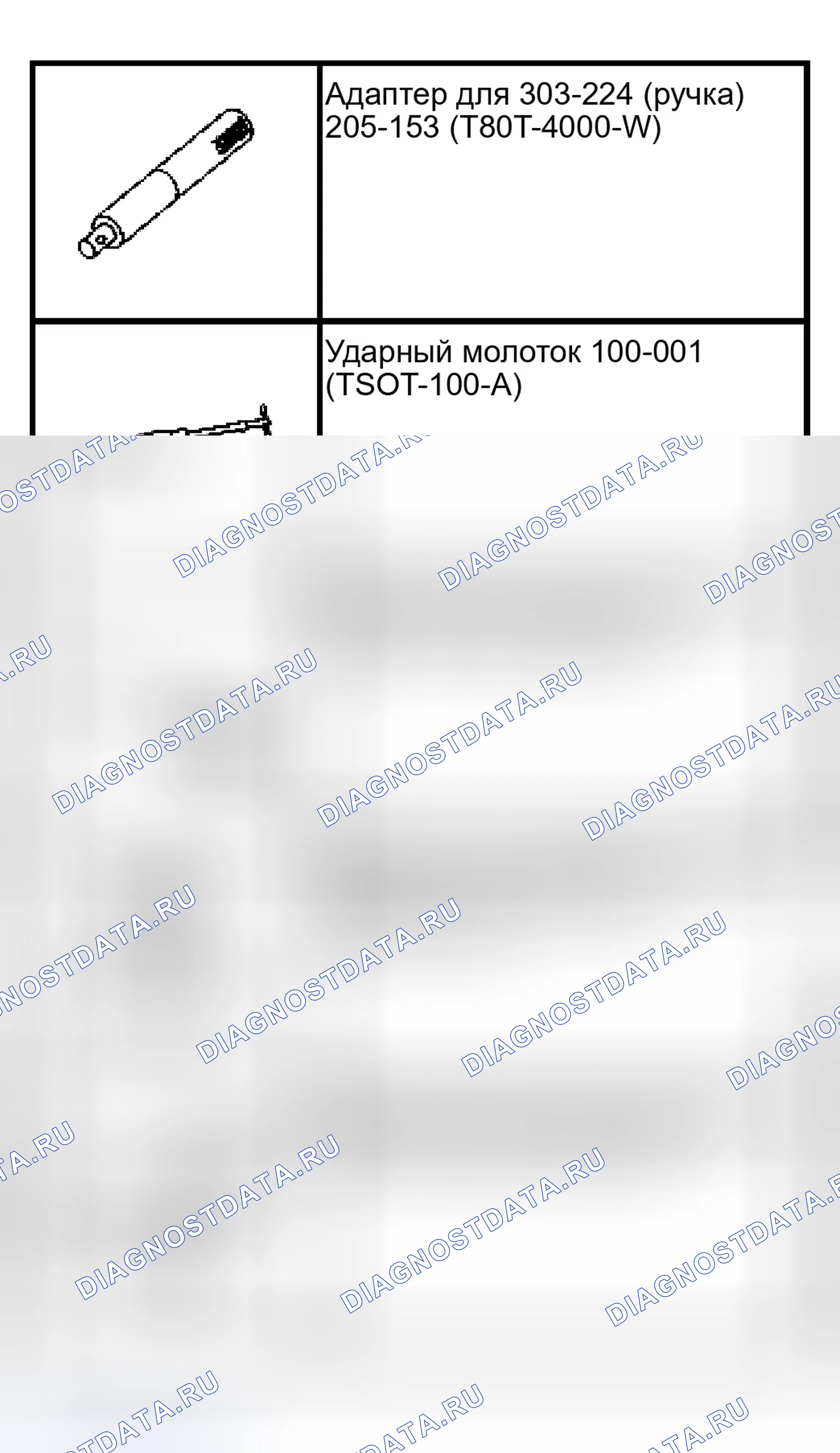 Рис. 182: Специальный инструмент (ы). Ford Ranger I