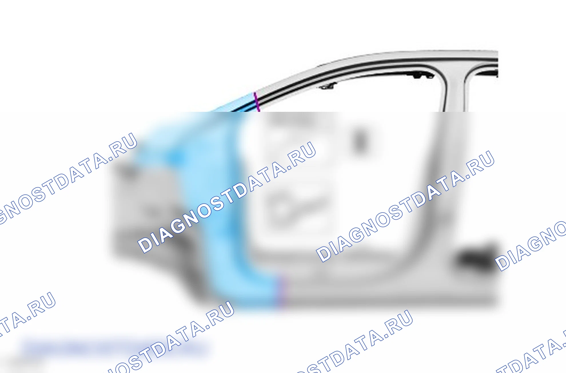 Секция наружной панели стойки А и армирование: описание и работа. Ford Galaxy III