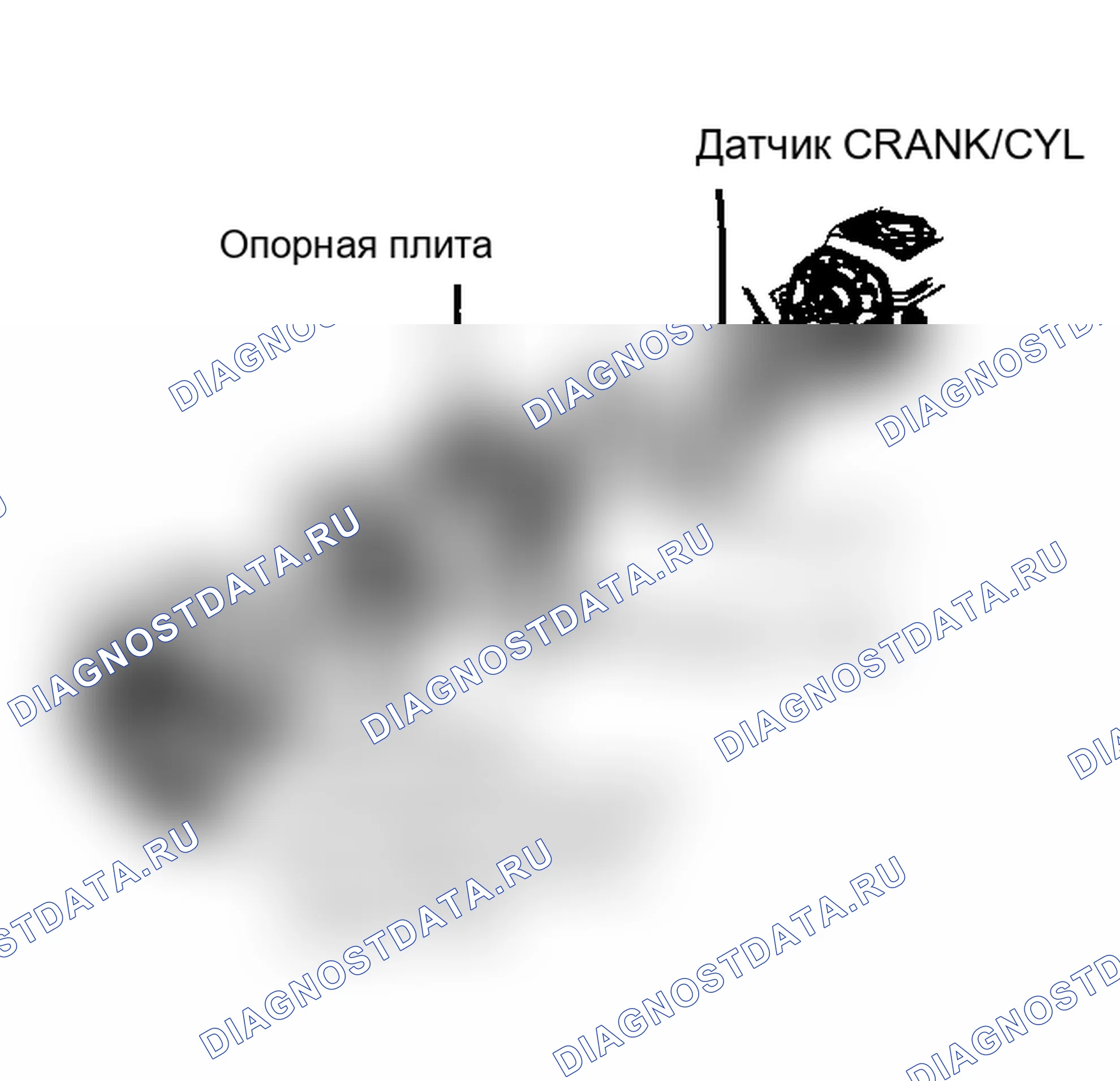 Рис. 5: Датчик CRANK/CYL. Acura Integra I