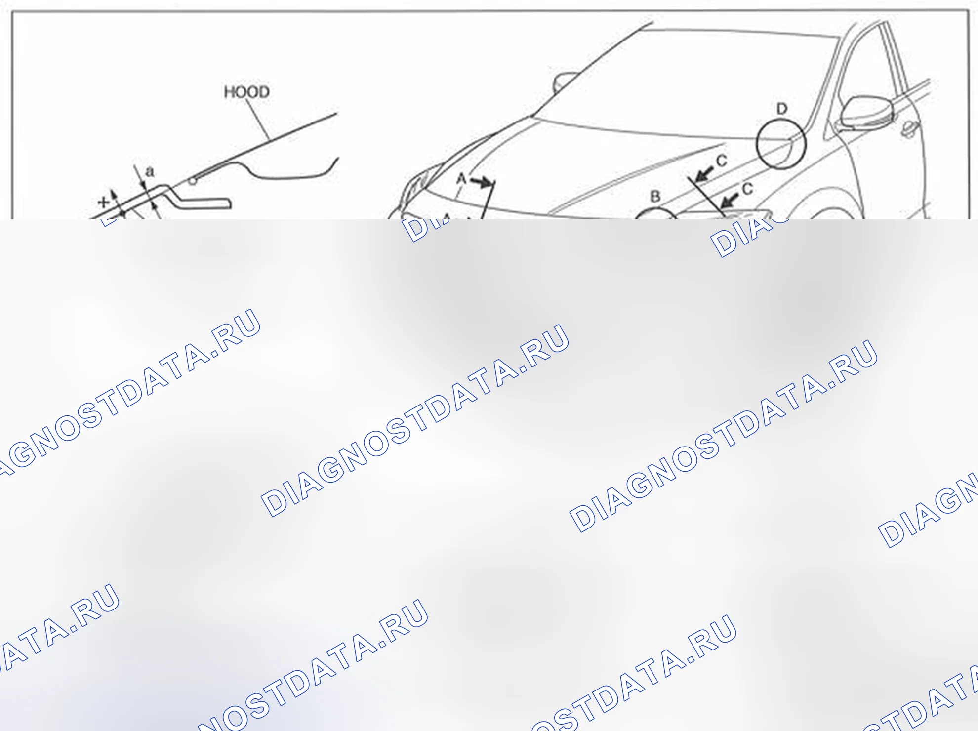 Рис. 7: Регулировка высоты. Mazda CX-9 I рестайлинг
