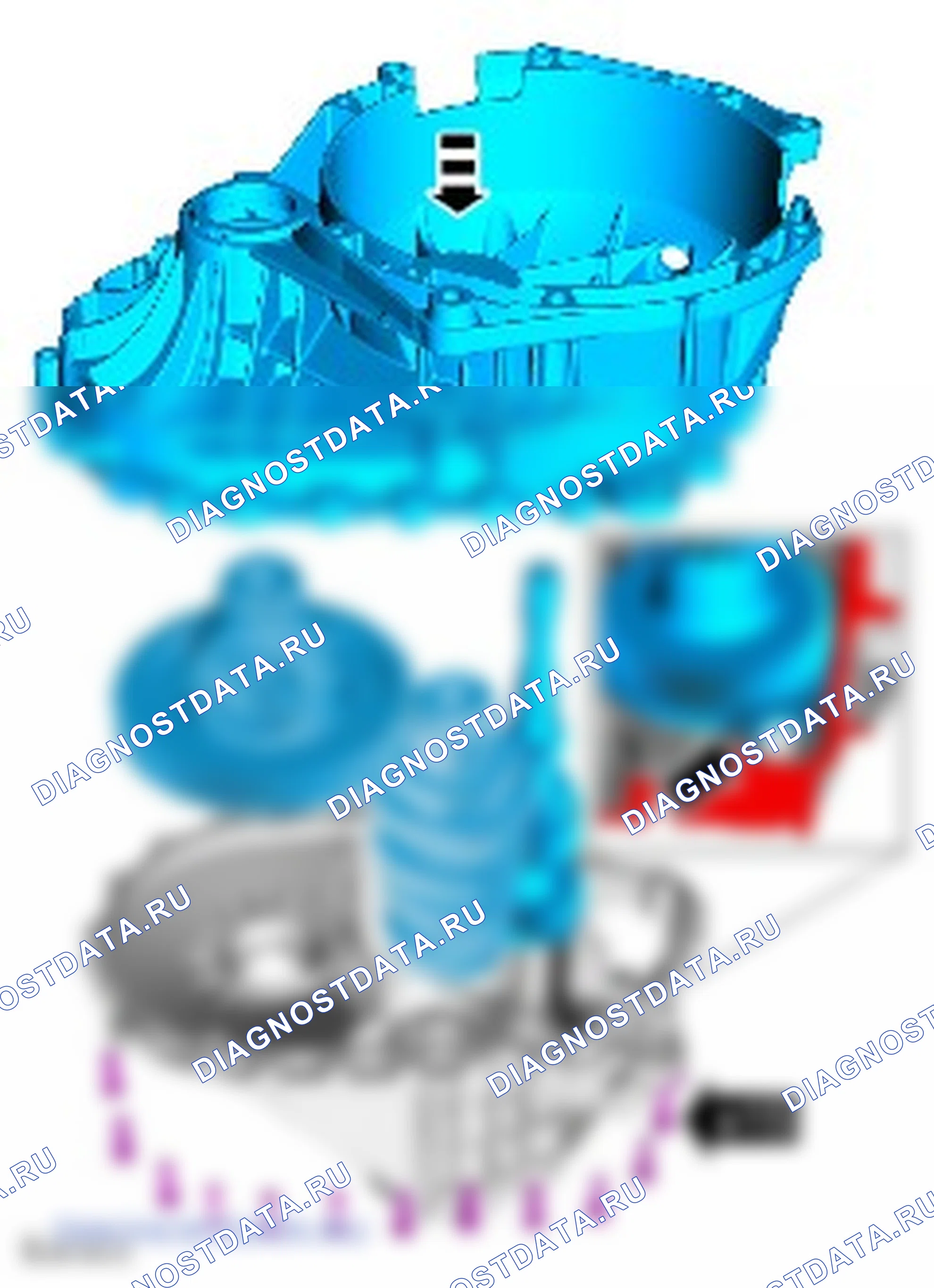 Сборка коробки передач. Ford Transit VIII