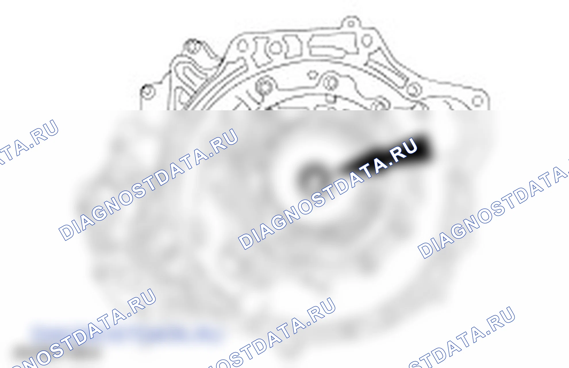 Разборка коробки передач в блоке с ведущим мостом. Ford C-MAX I рестайлинг