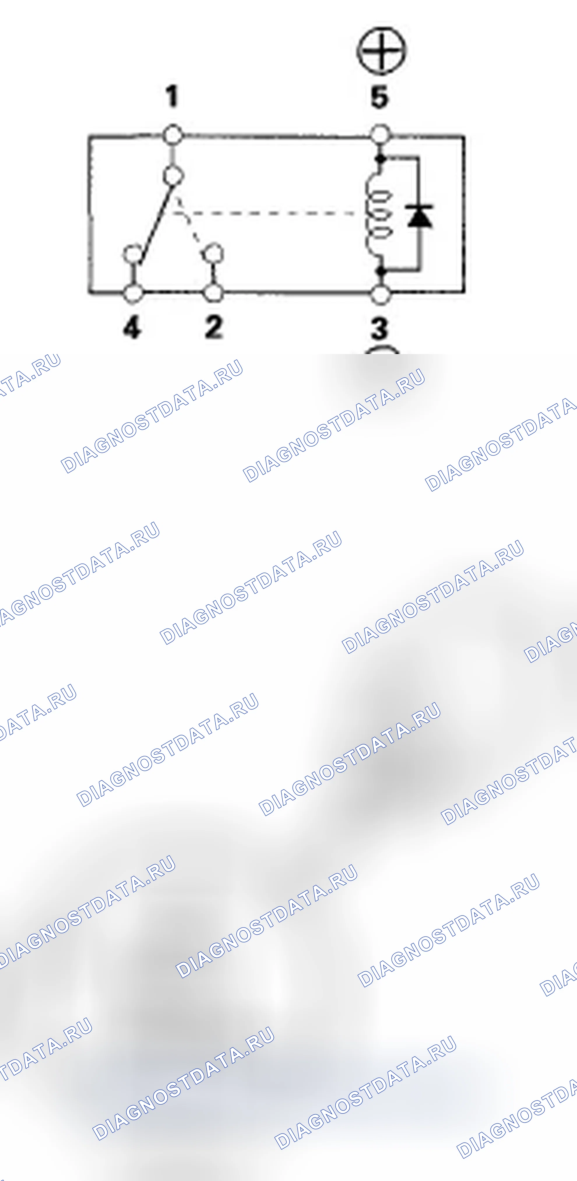 Рис. 10: Пятиконтактный тип. Honda Element YH2 рестайлинг 2