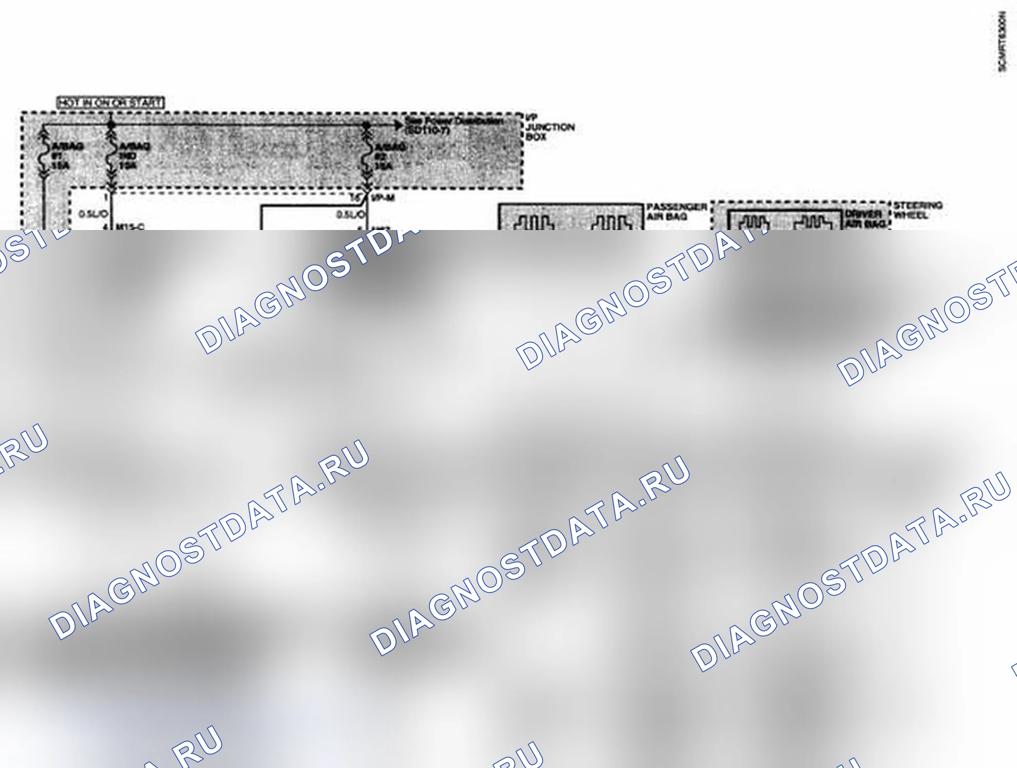 Рис. 55: ПРИНЦИПИАЛЬНАЯ СХЕМА. Hyundai Santa Fe II