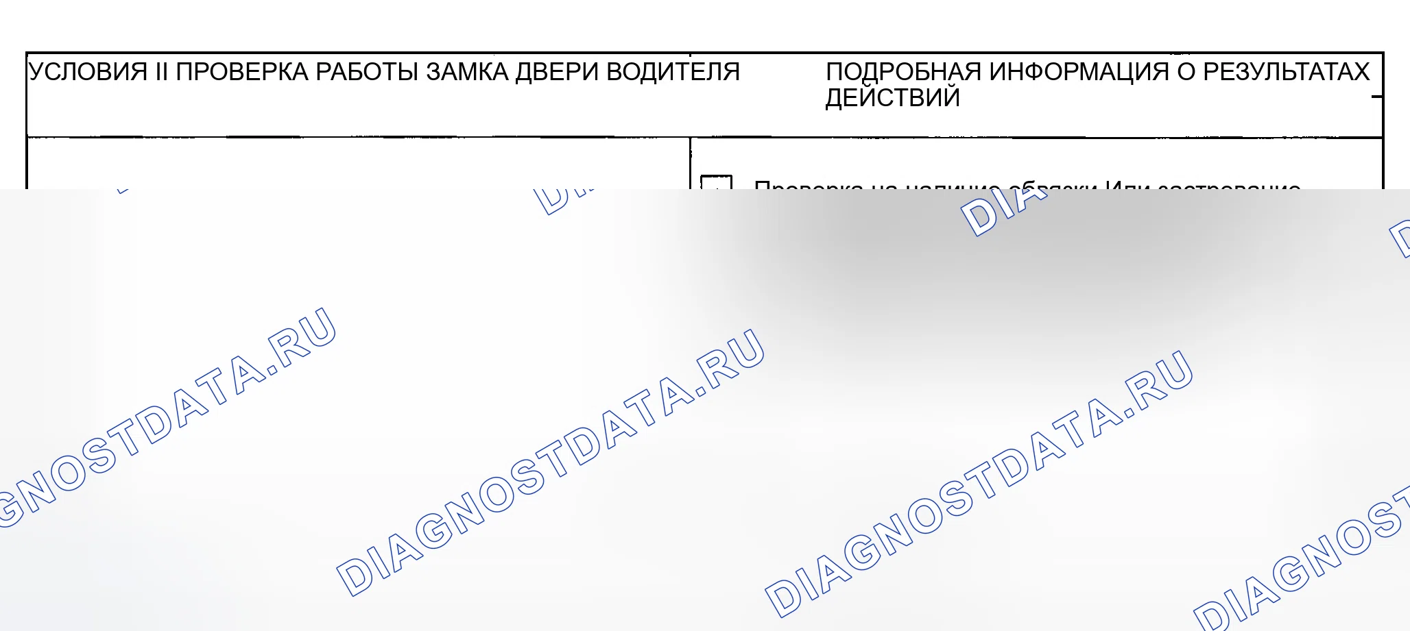 Рис. 95: Точечное испытание I: Блокировка двери водителя не работает. Ford Explorer Sport Trac I