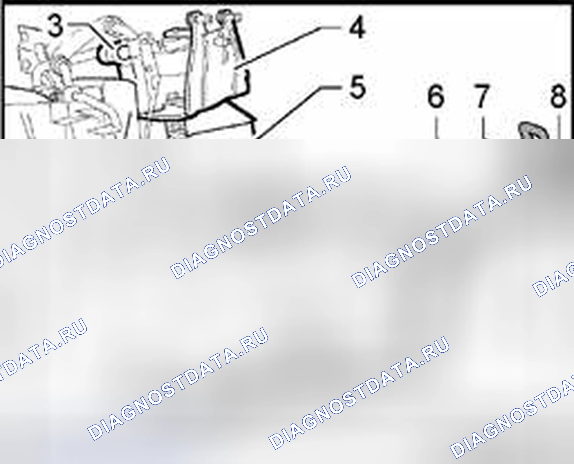 Рис. 311: Линии ATF, охладитель и вспомогательный охладитель, место установки. Volkswagen Phaeton I