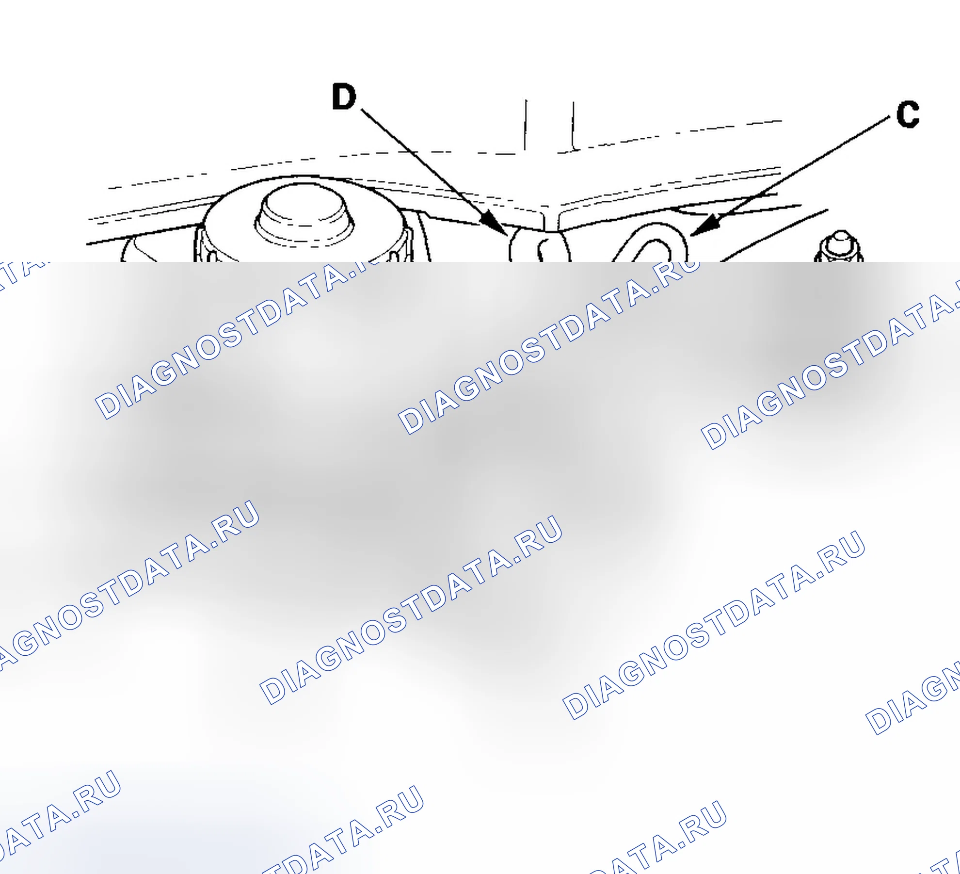 Рис. 4: Замена главного цилиндра сцепления. Honda CR-V II рестайлинг