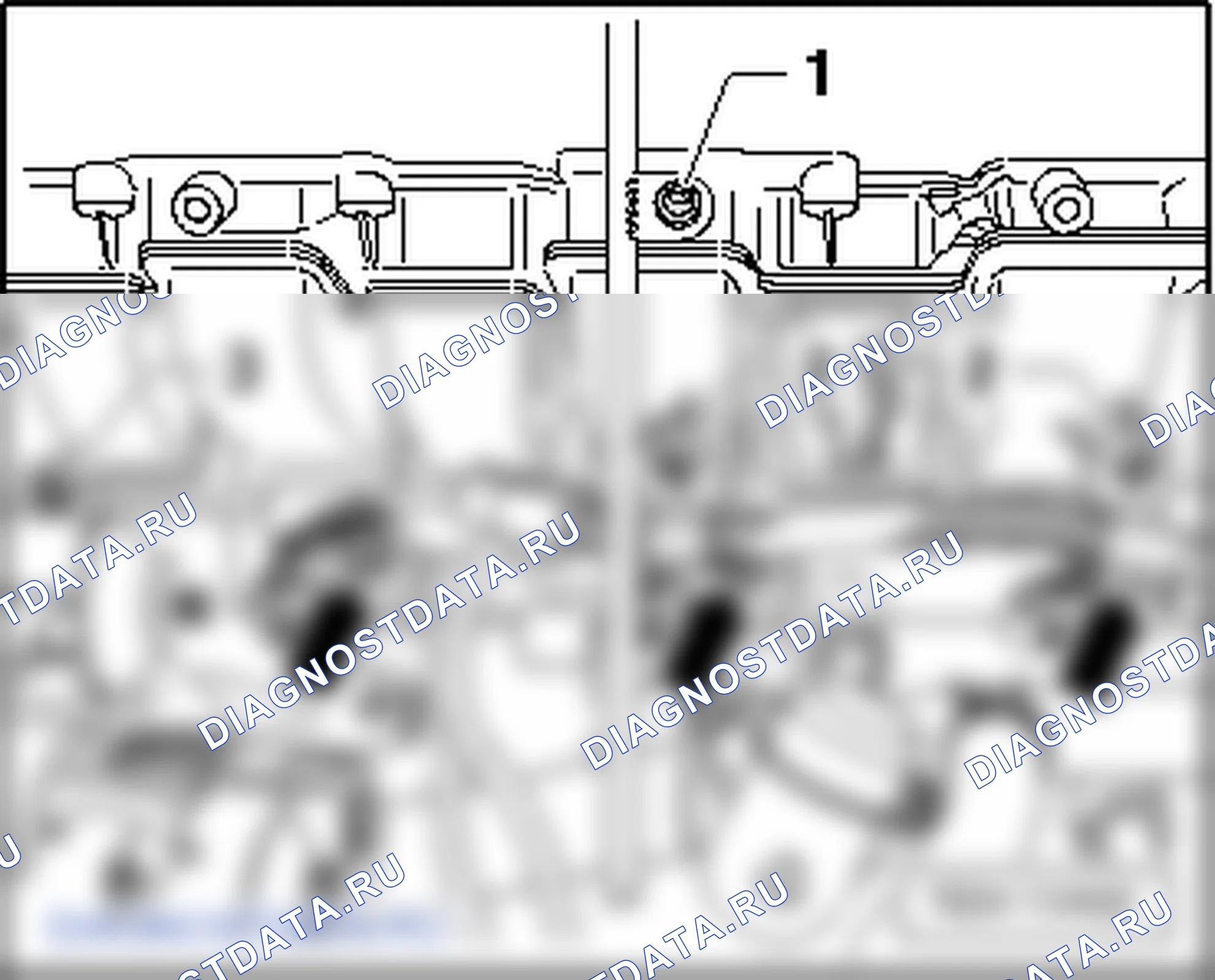 Впускной газопровод и распределитель топлива (3,6/191 кВт FSI). Skoda Superb Ii