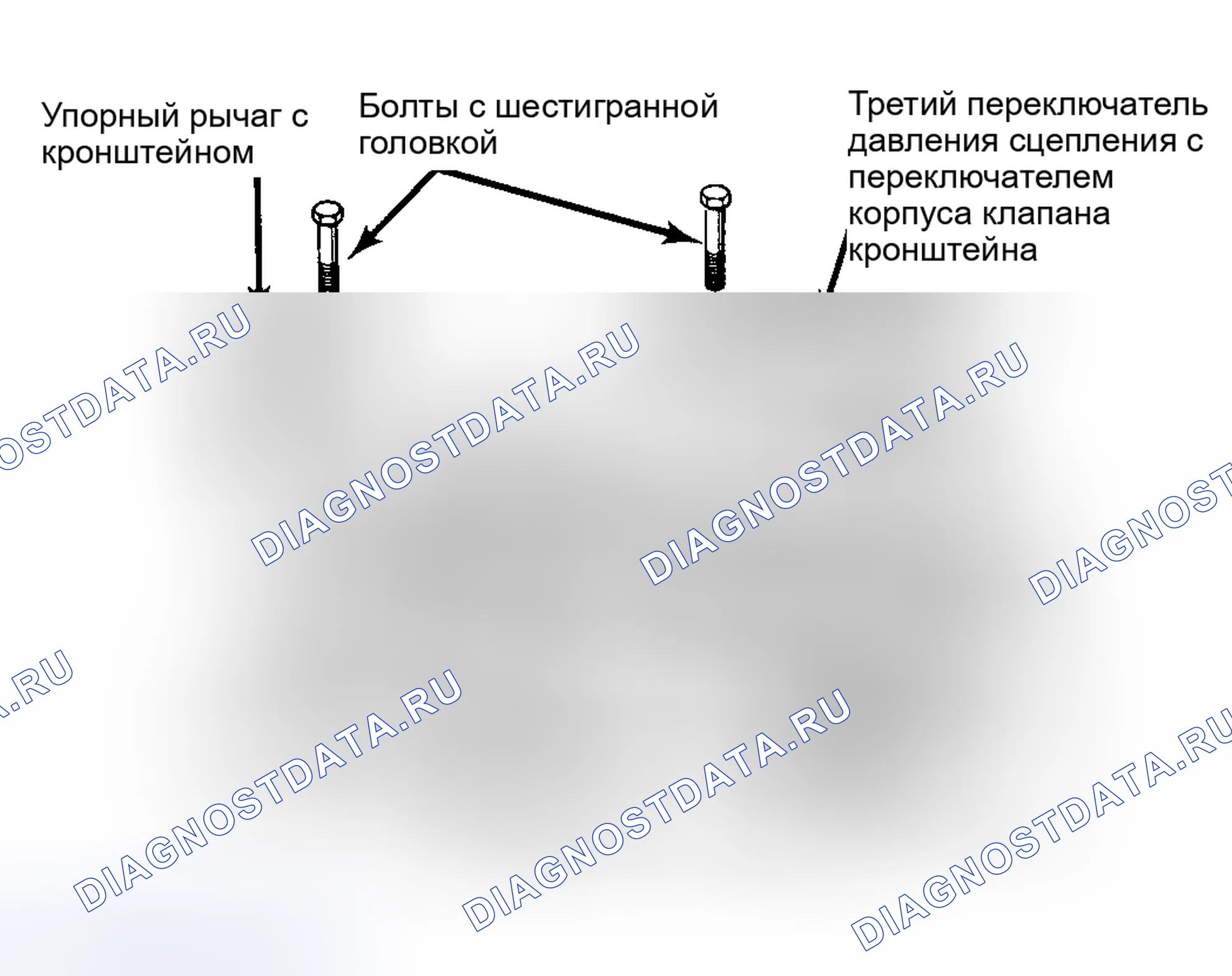 Рис. 1: ВНЕШНИЕ ДЕТАЛИ. Chevrolet Malibu IV
