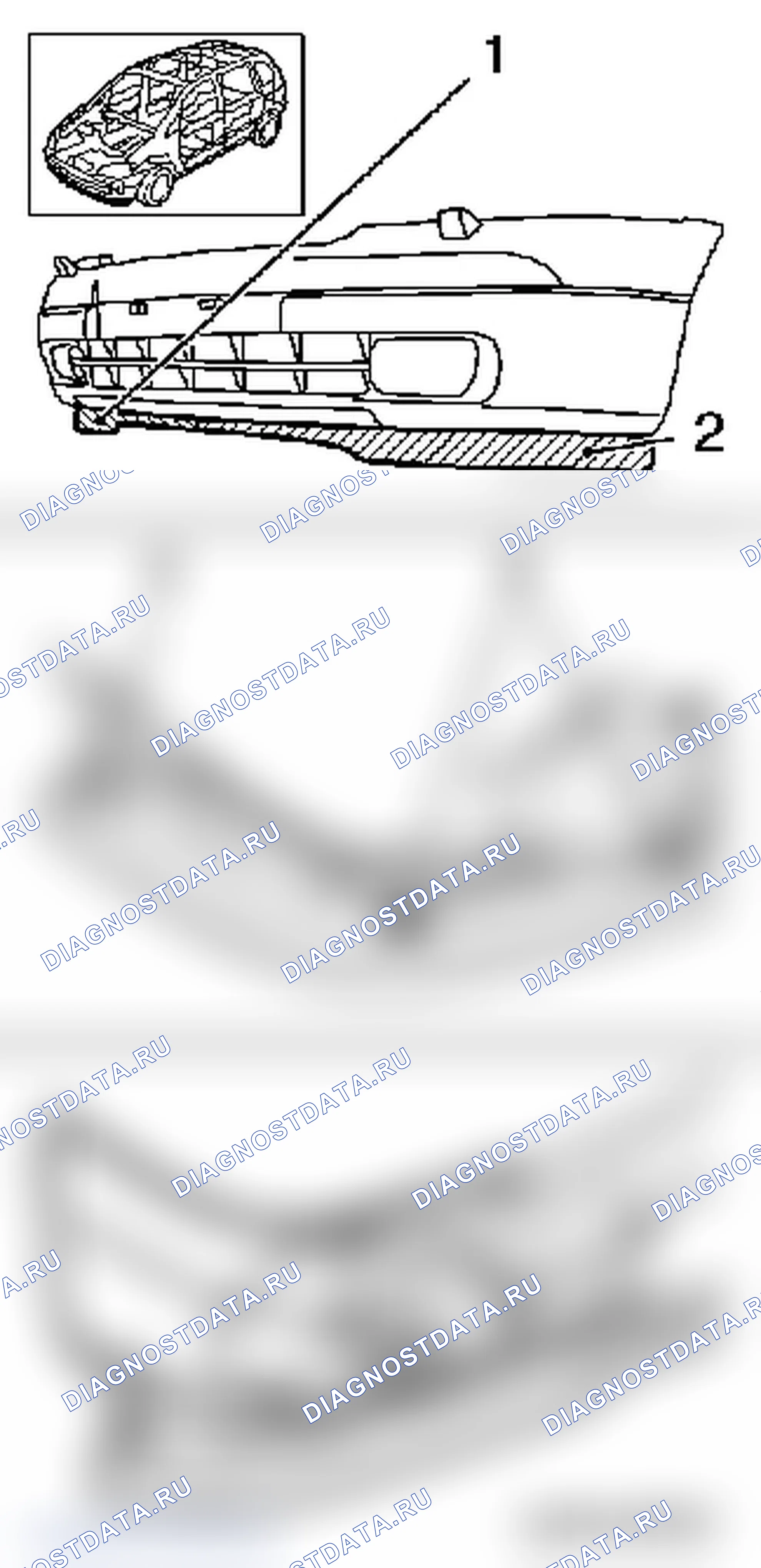 Демонтаж и монтаж кромки спойлера. Opel Astra G