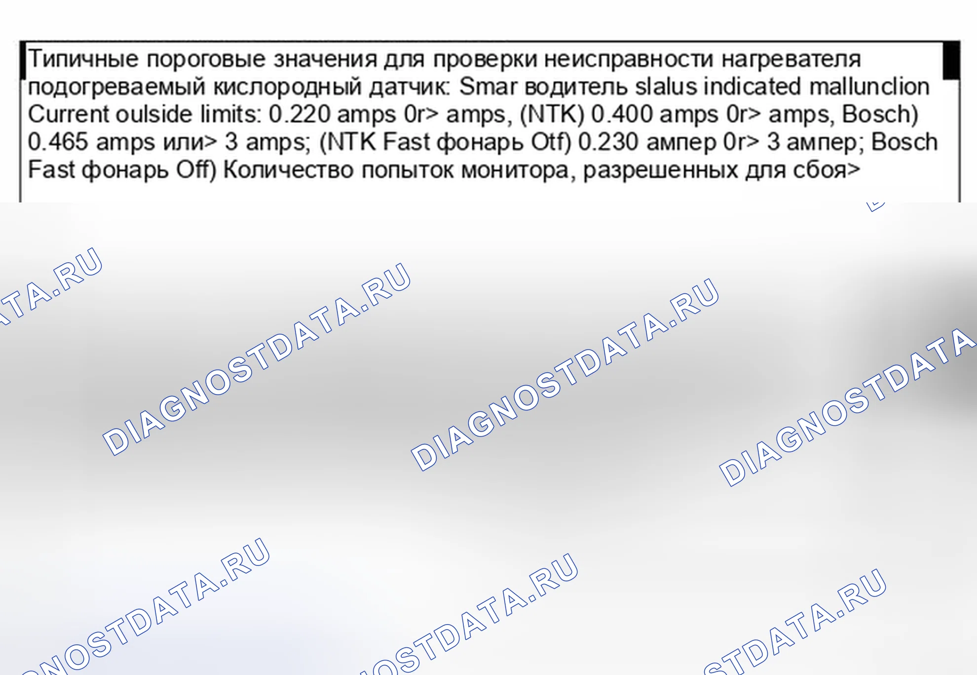 Рис. 12: МОНИТОР подогреваемый кислородный датчик НАГРЕВАТЕЛЯ. Hyundai Kona I рестайлинг