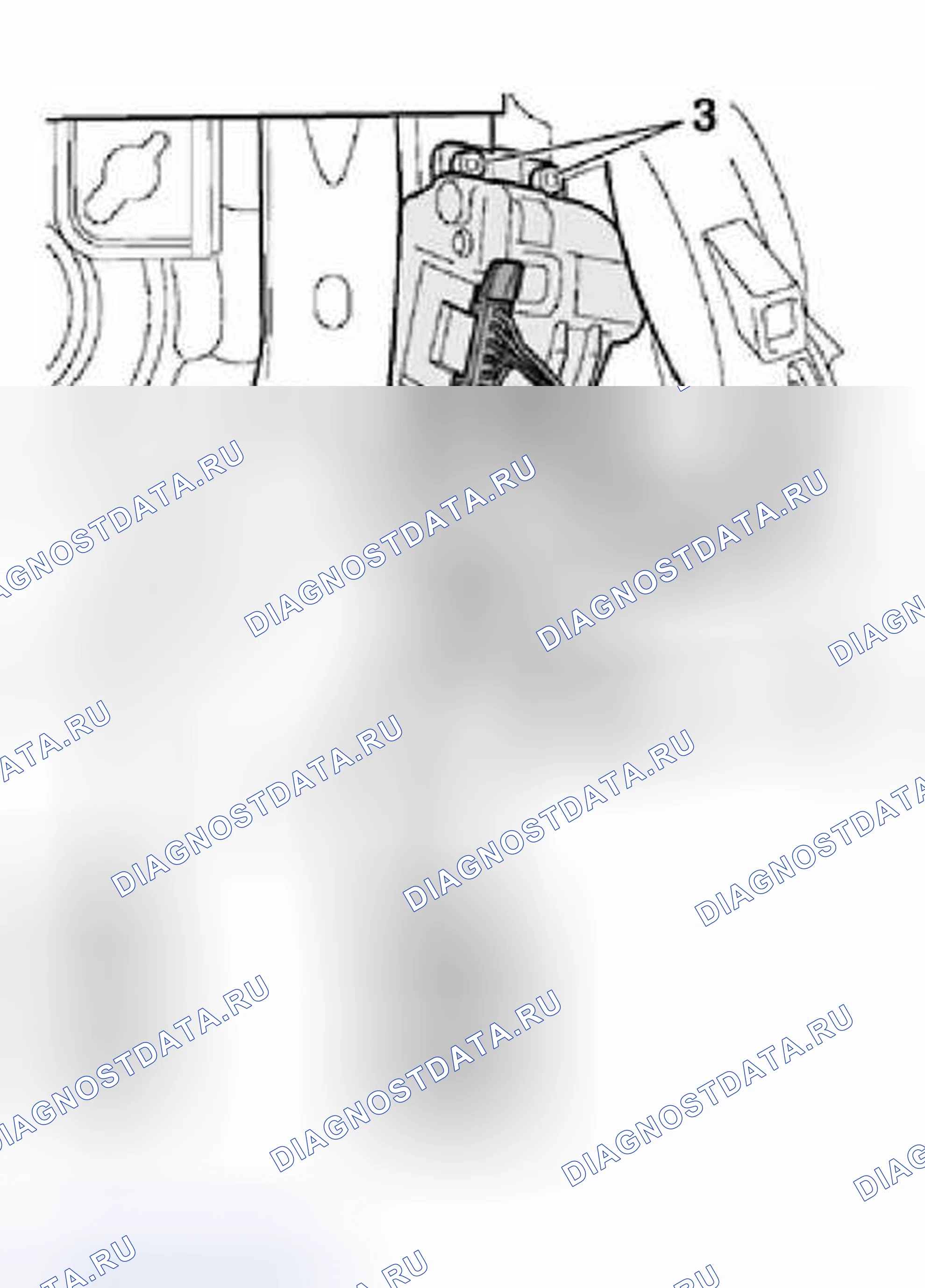 Рис. 532: Процедура. Audi A6 C5 рестайлинг