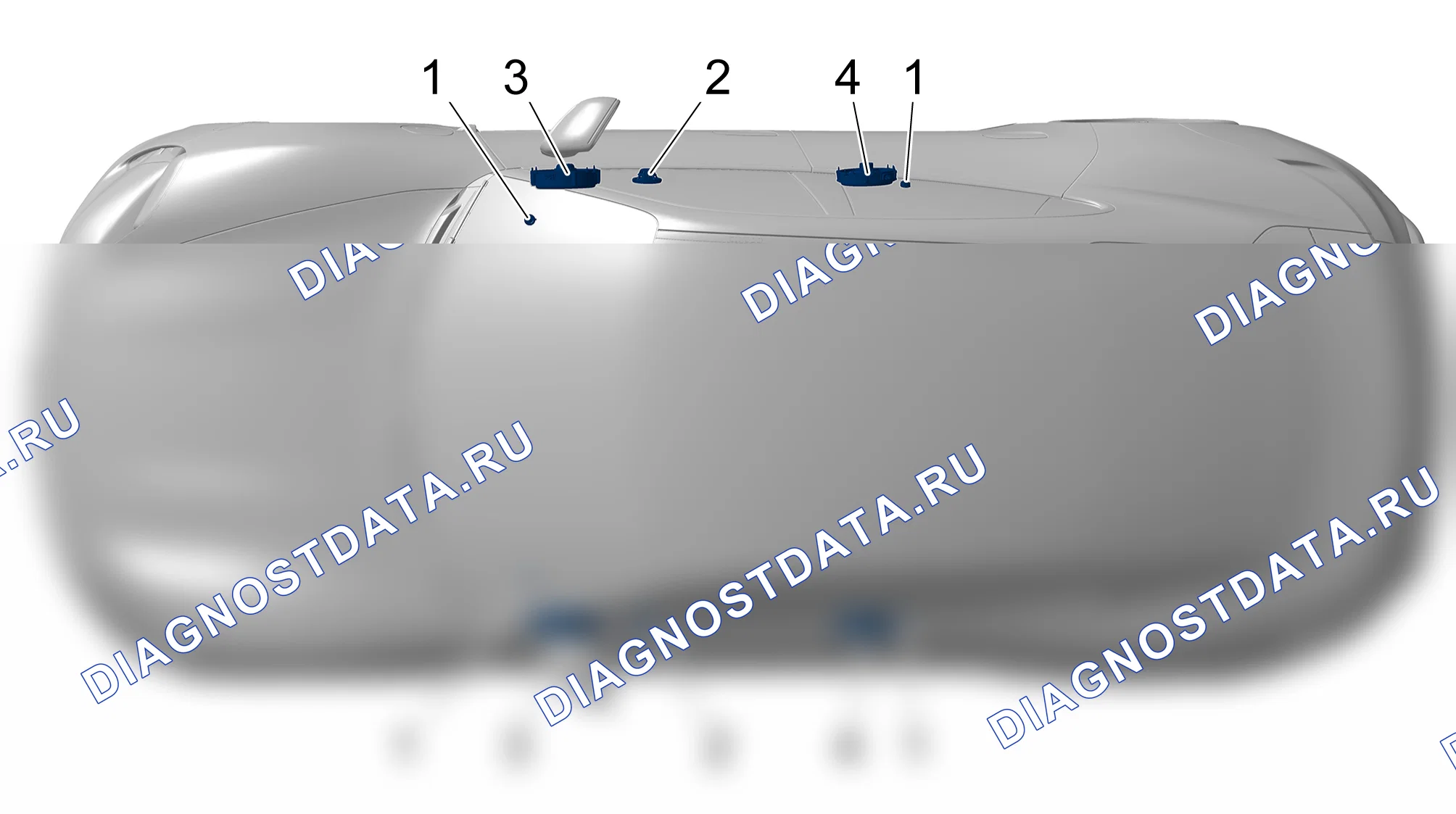 Базовый "аудиопакет" (6 каналов). Porsche Taycan J1