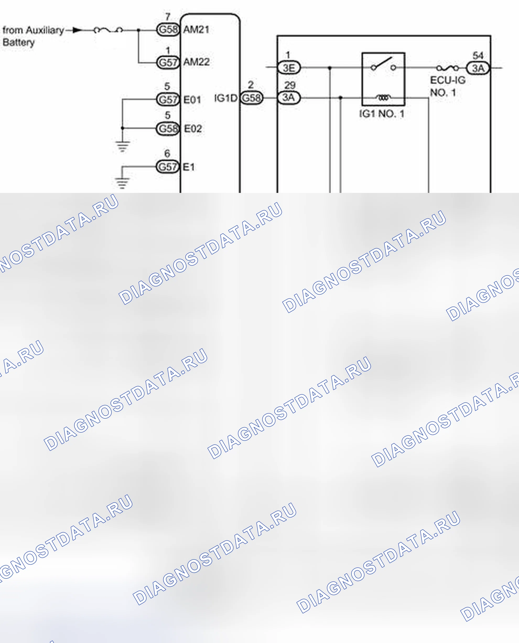 Рис. 17: СХЕМА СИСТЕМЫ. Toyota Prius C I