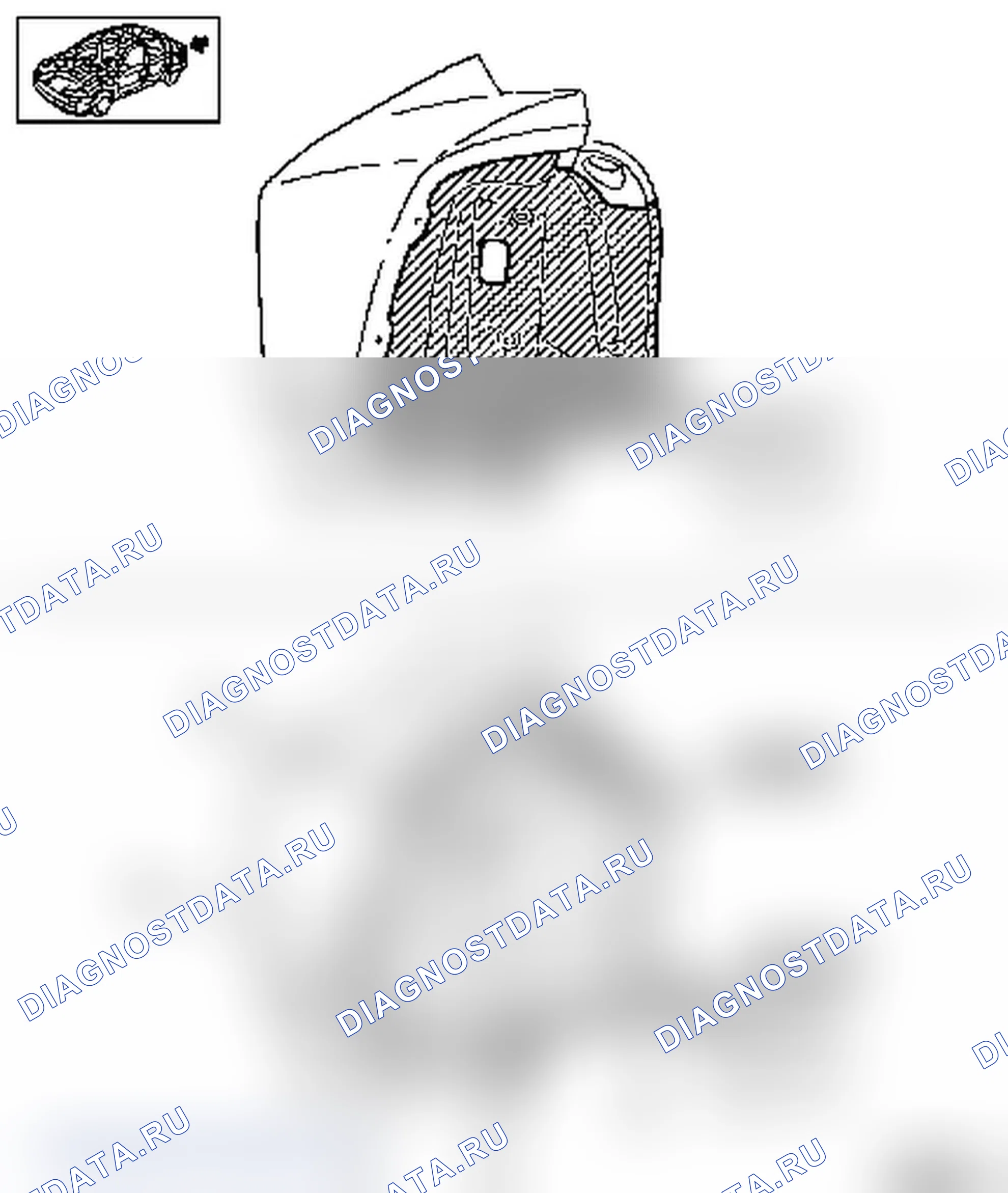 Замена вставки заднего фонаря (модели F07, F67, F69). Opel Astra G